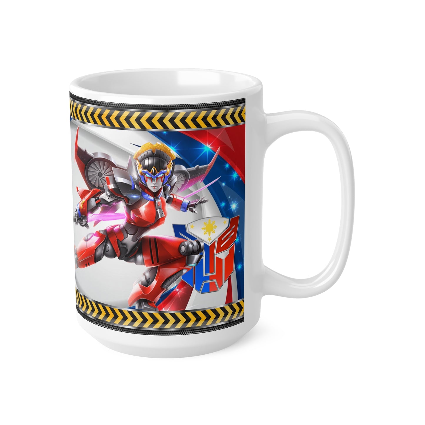 Transformers Ceramic Coffee Cup - 11oz & 15oz, Perfect for Fans and Collectors