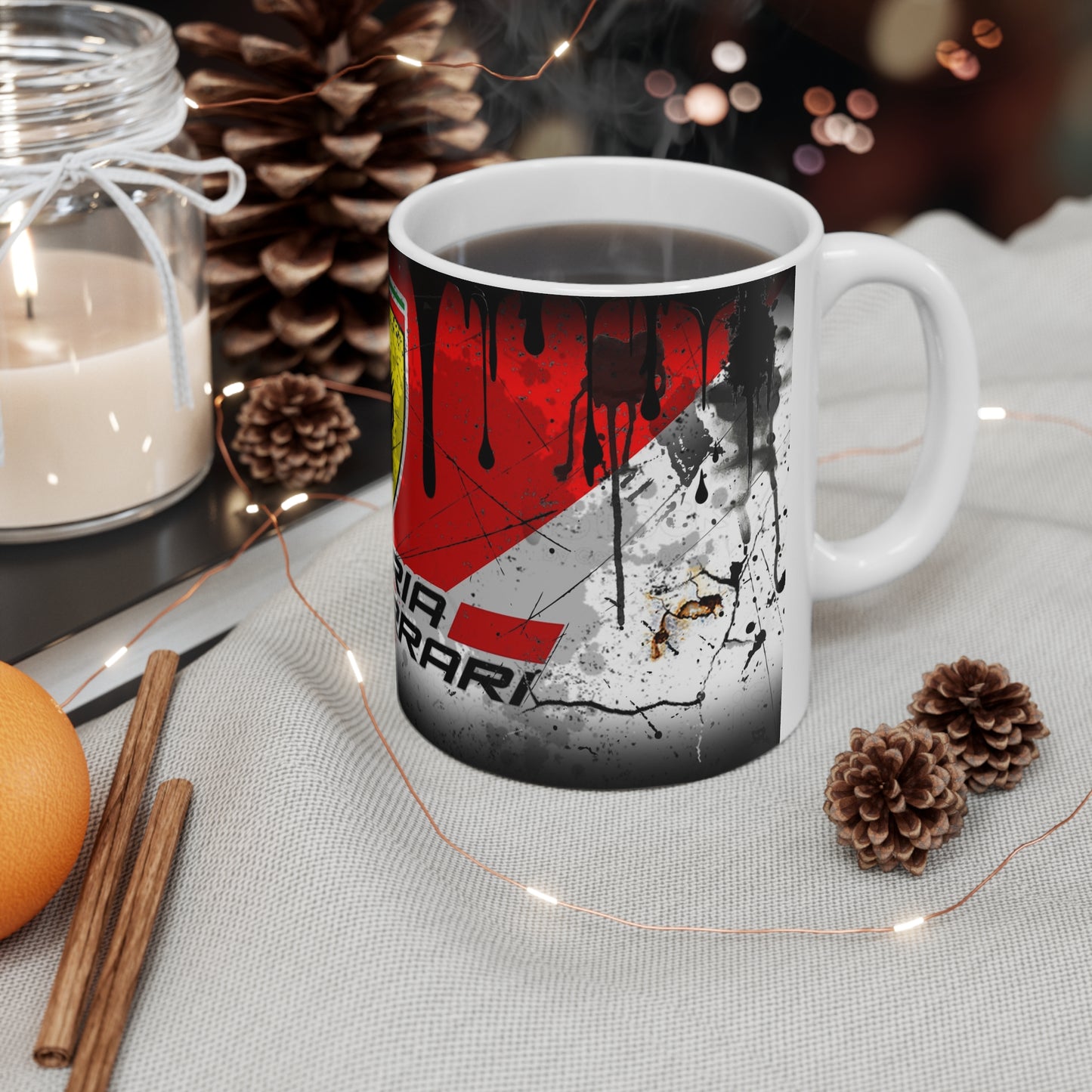 Scuderia Ferrari Ceramic Coffee Cups - 11oz & 15oz | Perfect Gift for Racing Fans