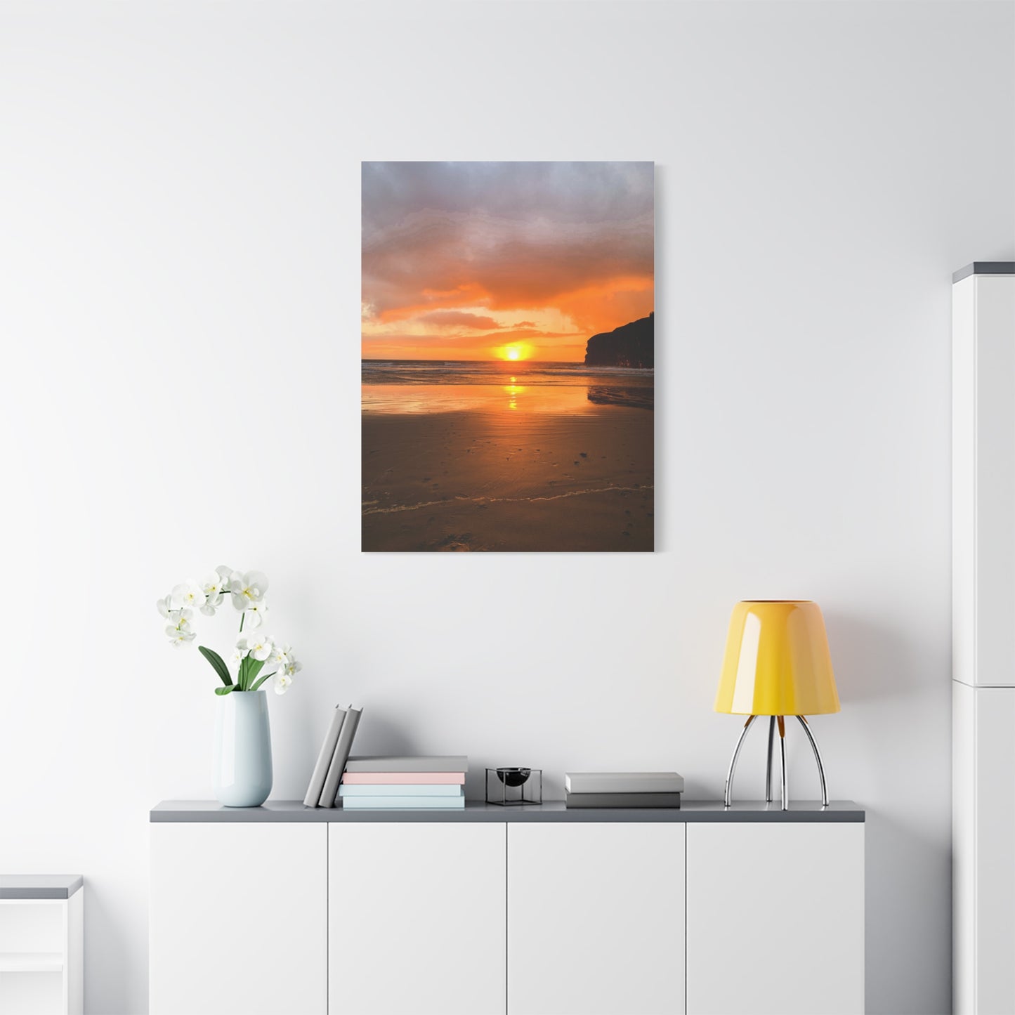 Sunset in Ballybunion Matte Canvas, Stretched, 1.25"