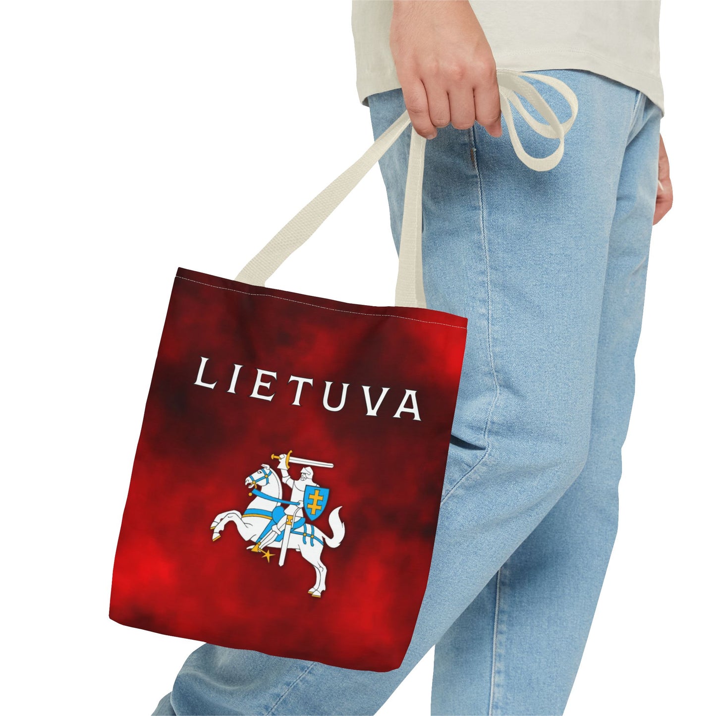 Lithuania Tote Bag - Stylish Red Design for Proud Lithuanians