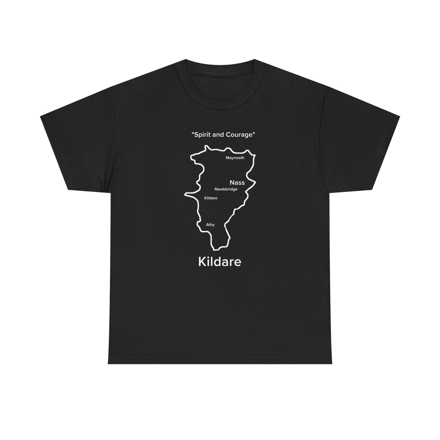 Kildare Unisex Heavy Cotton T-Shirt Black Edition