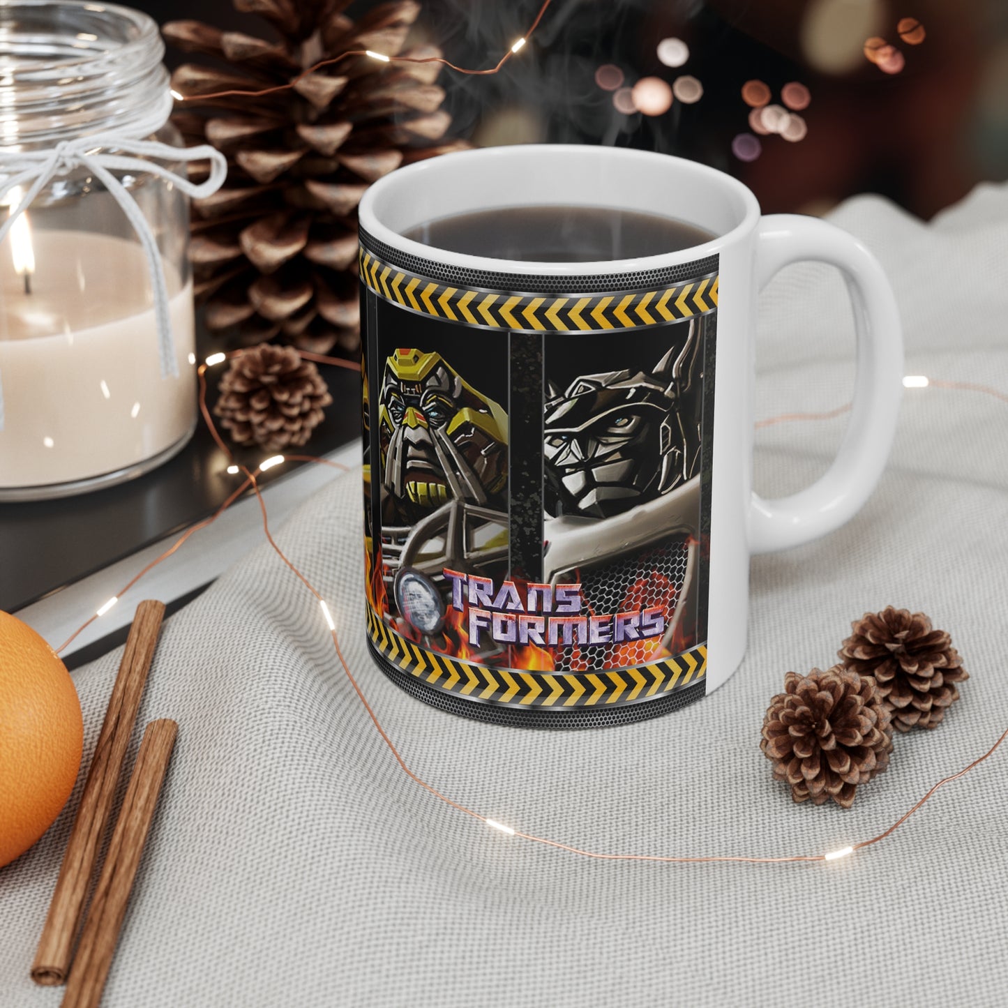 Transformers Action-Themed Ceramic Coffee Cups - 11oz & 15oz