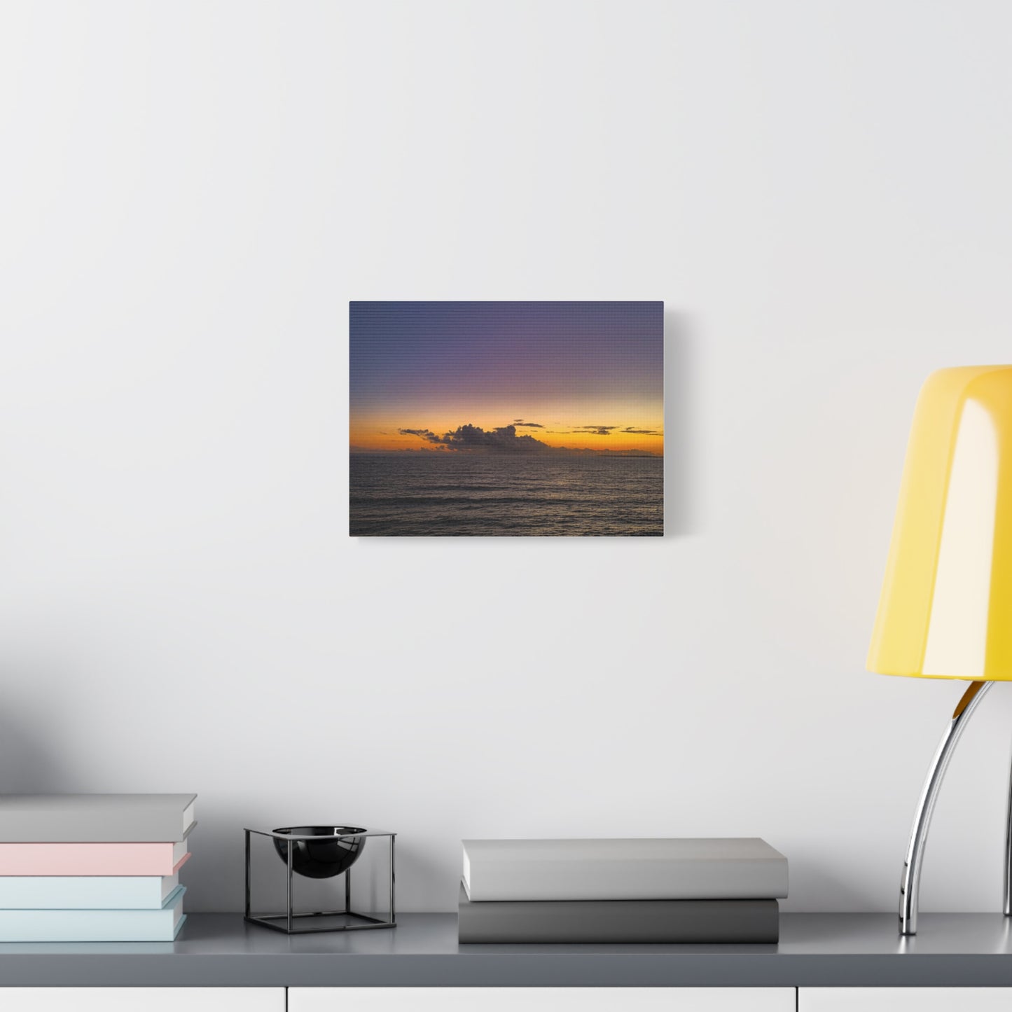Sunset in Ocean 2 Matte Canvas, Stretched, 1.25"