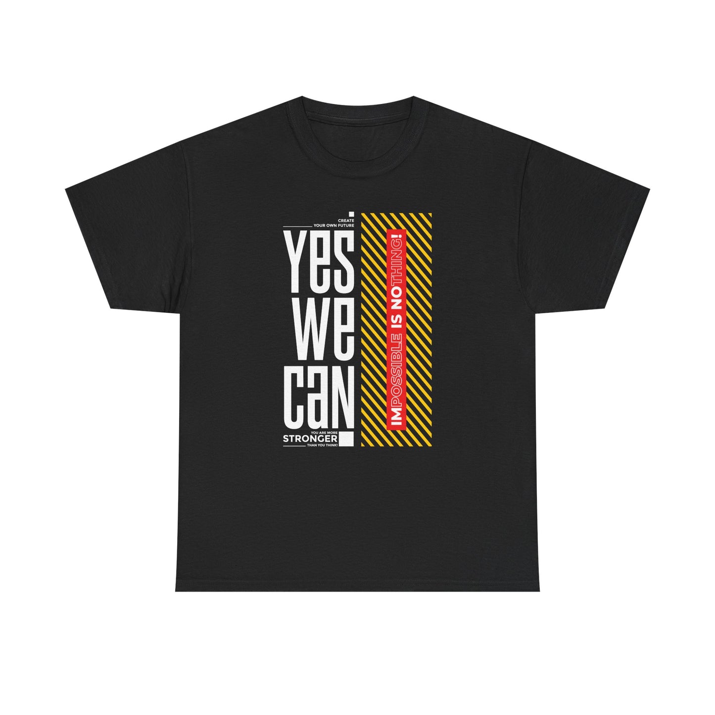 Yes We Can Unisex Heavy Cotton Tee