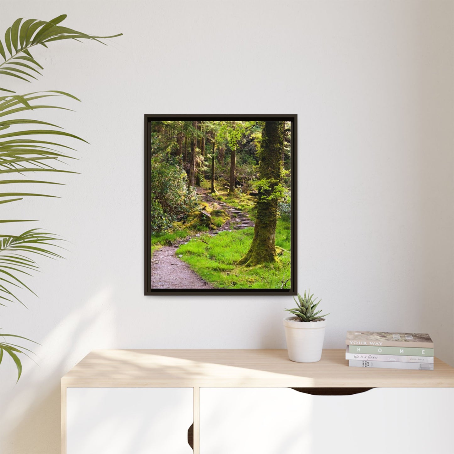 Torc Trail Matte Canvas, Framed (Multi-color)