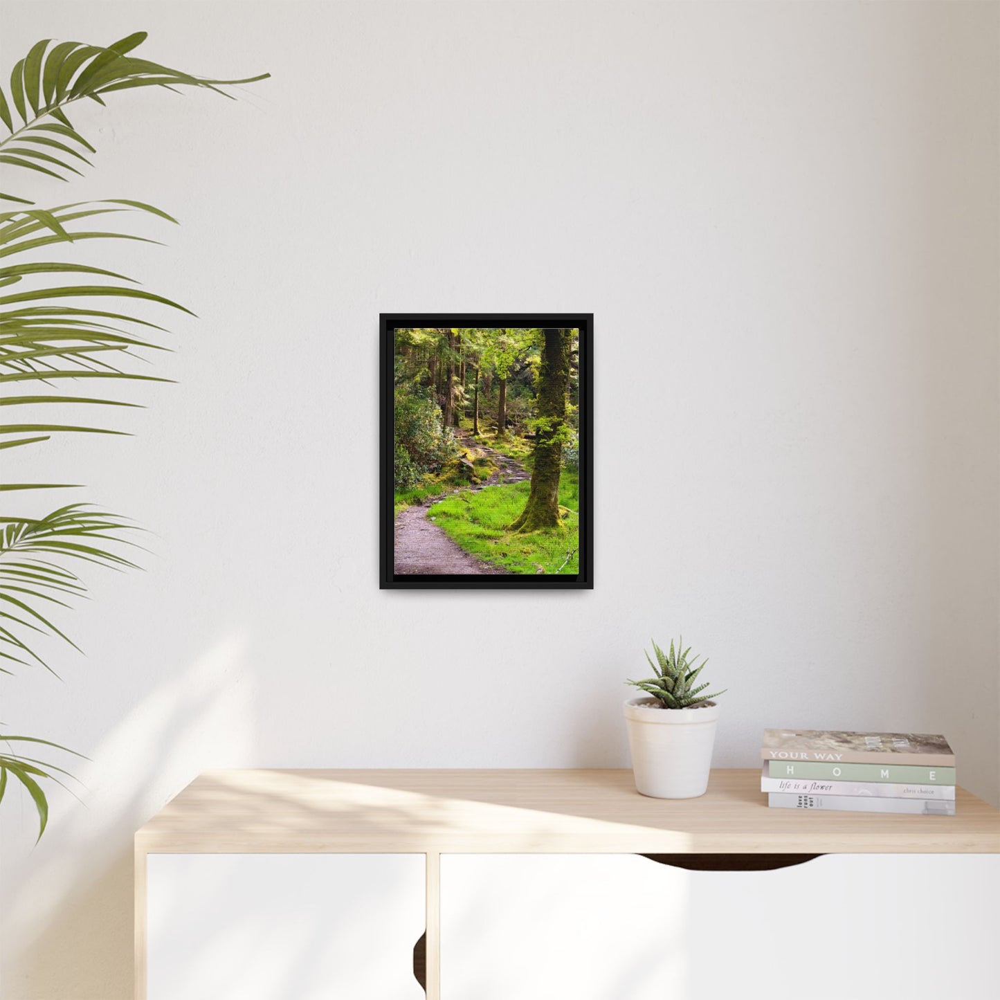 Torc Trail Matte Canvas, Framed (Multi-color)