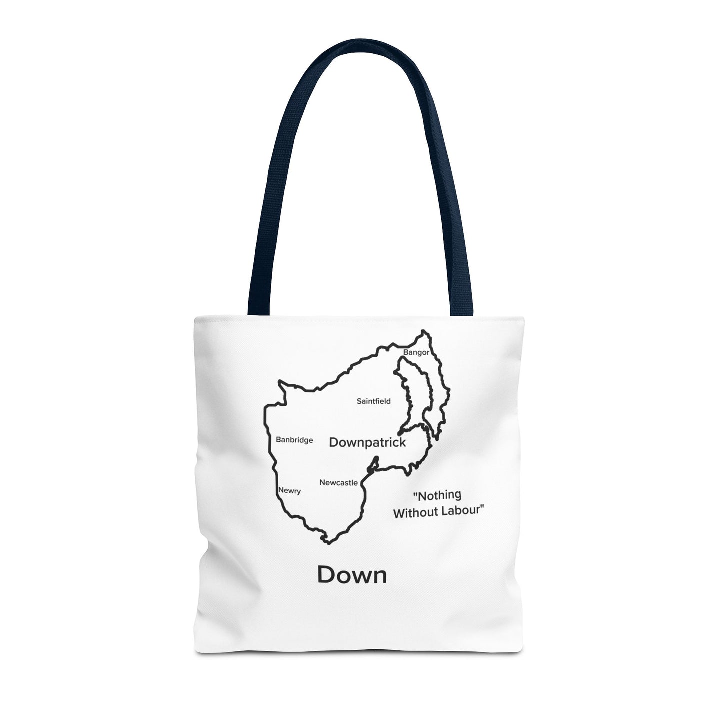 Down Tote Bag White Edition