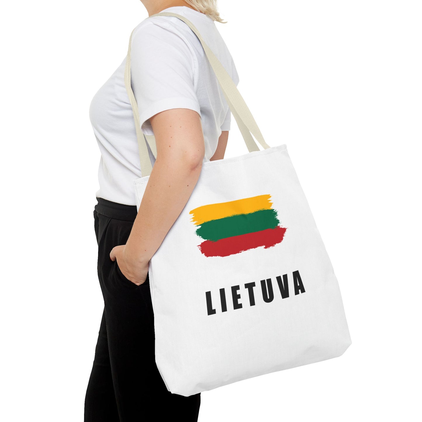 Lietuva Tote Bag – Stylish Lithuanian Flag Design