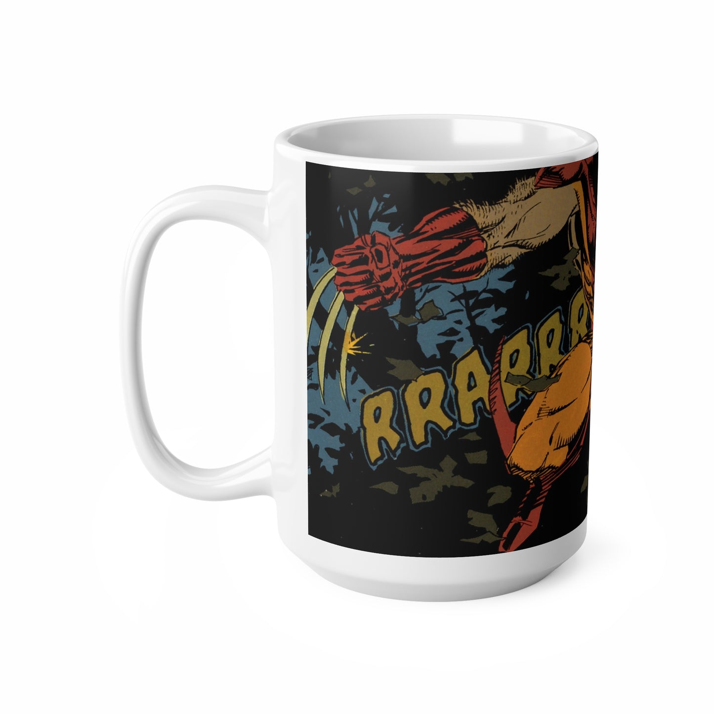 Comic Book Hero Ceramic Coffee Mug - 11oz & 15oz