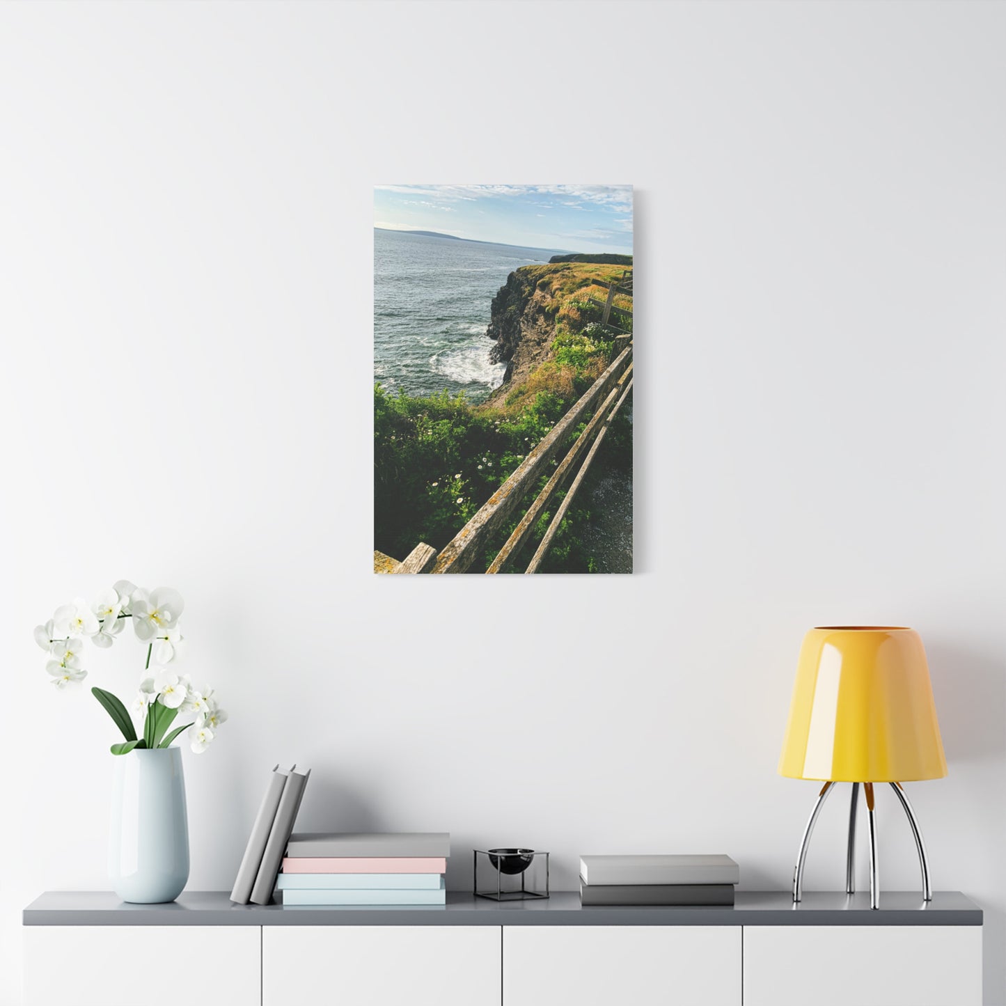 Ballybunion Cliff Walk Matte Canvas, Stretched, 1.25"
