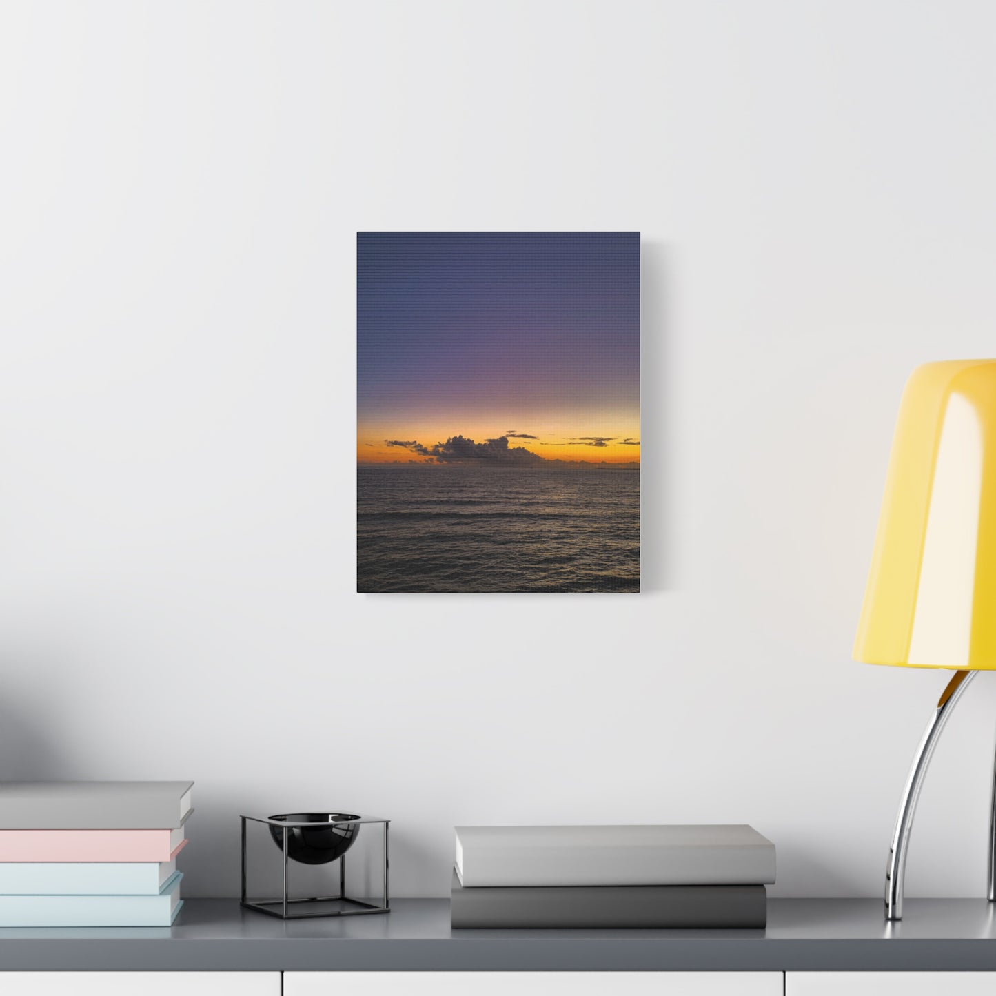 Sunset in Ocean 2 Matte Canvas, Stretched, 1.25"