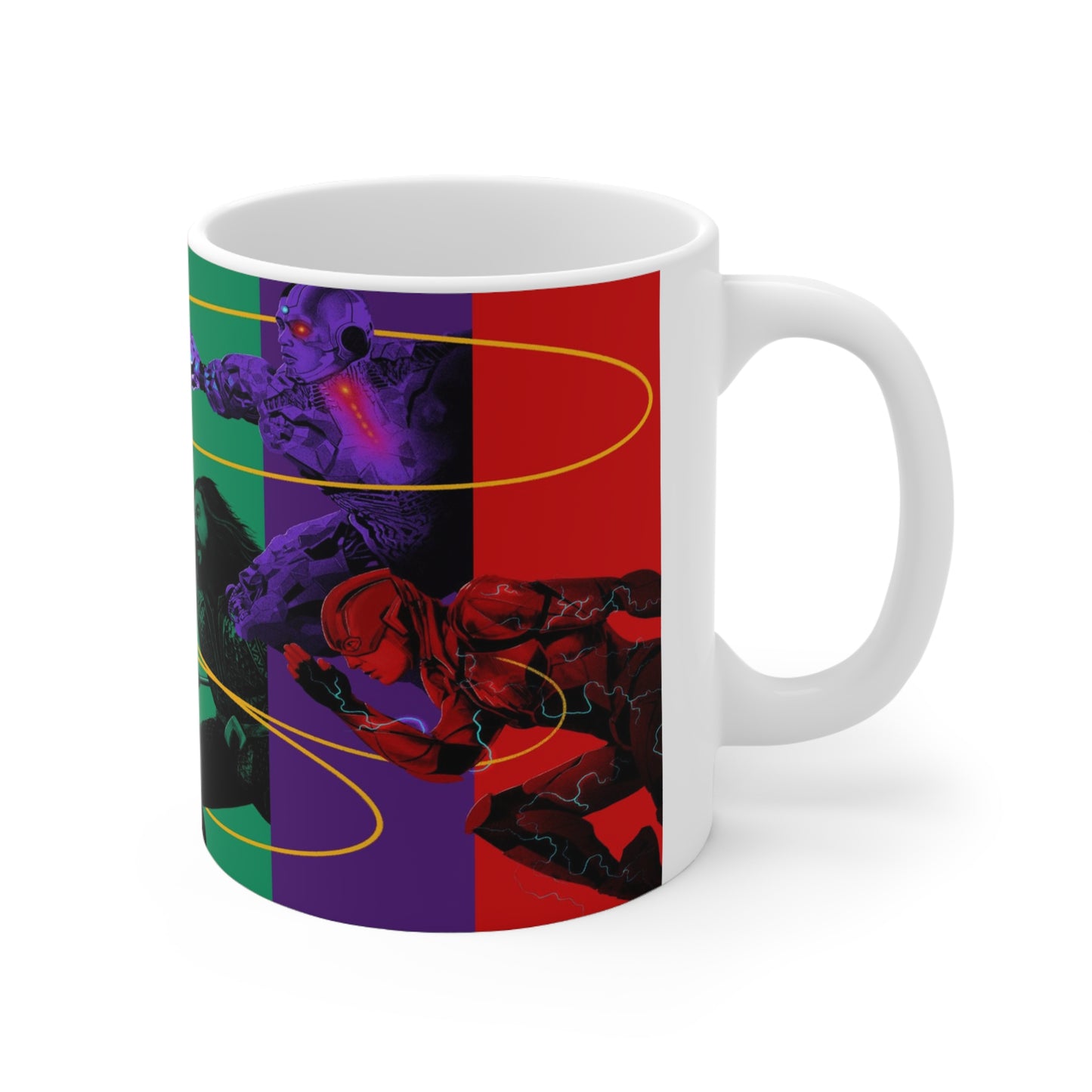 Superhero Ceramic Coffee Mugs - 11oz & 15oz - Perfect Gift for Comic Fans