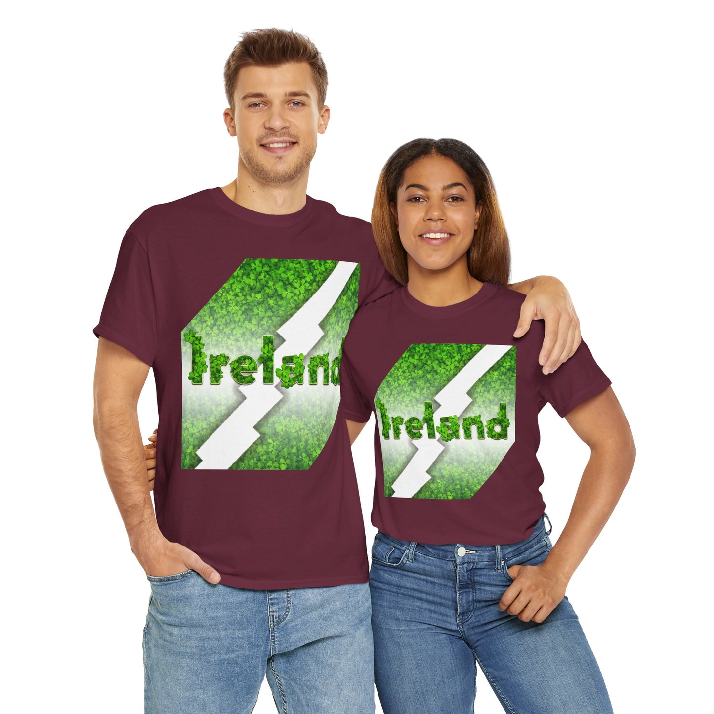 Eire Green Unisex Heavy Cotton Tee