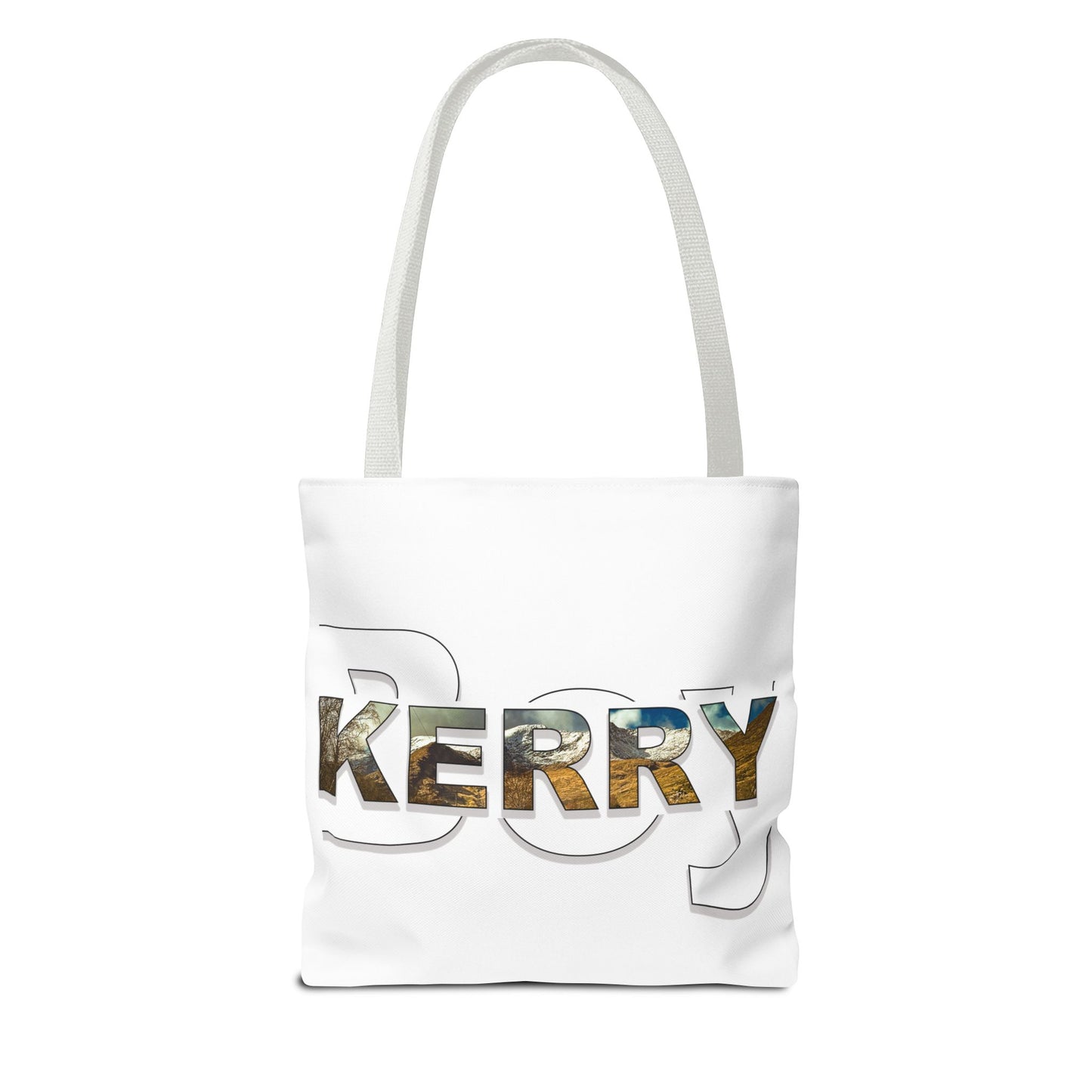 Kerry Boy White Tote Bag (AOP)