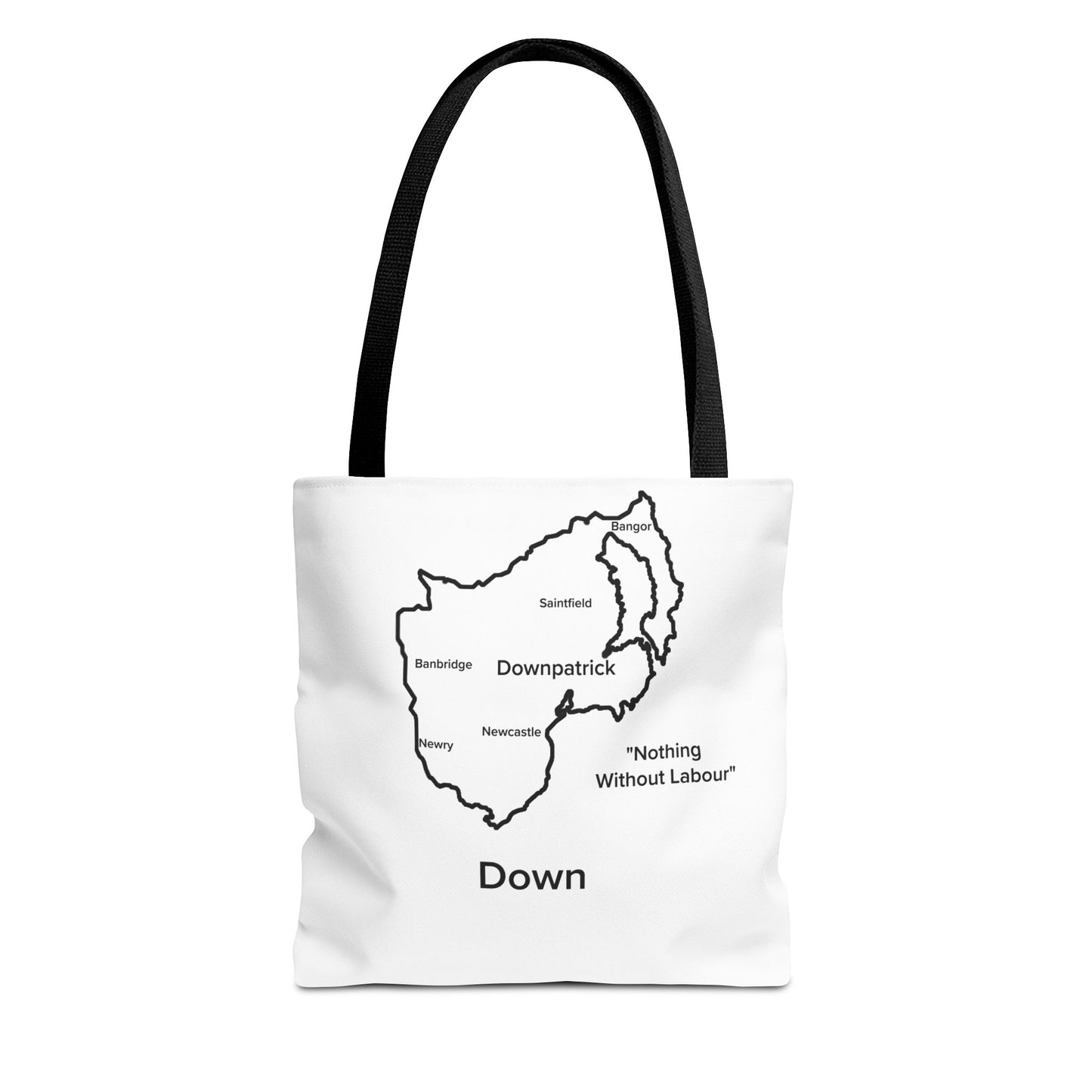Down Tote Bag White Edition