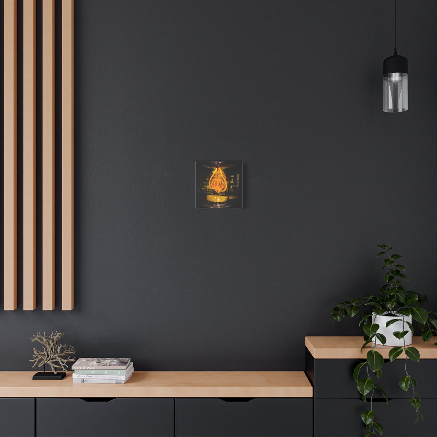 Bulb Matte Canvas, Stretched, 1.25"