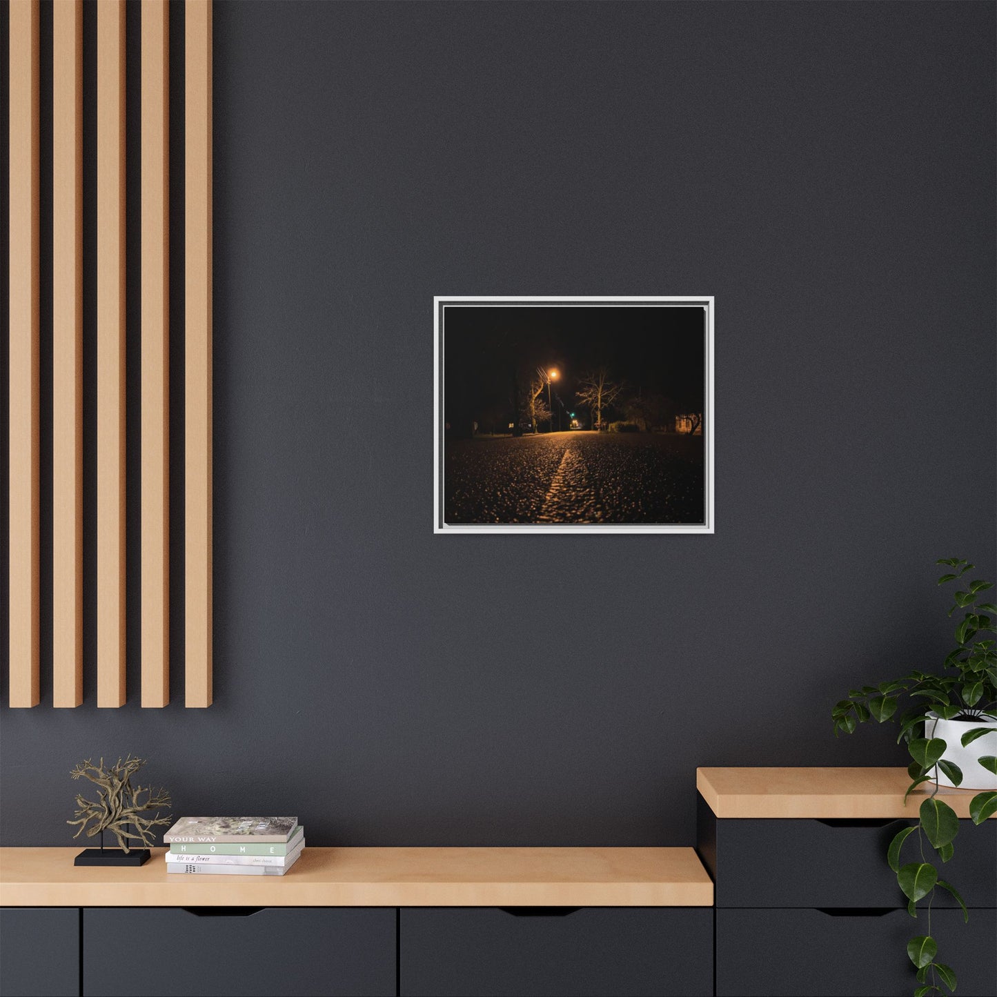 Stungiai Lithuania Matte Canvas, Framed (Multi-color)