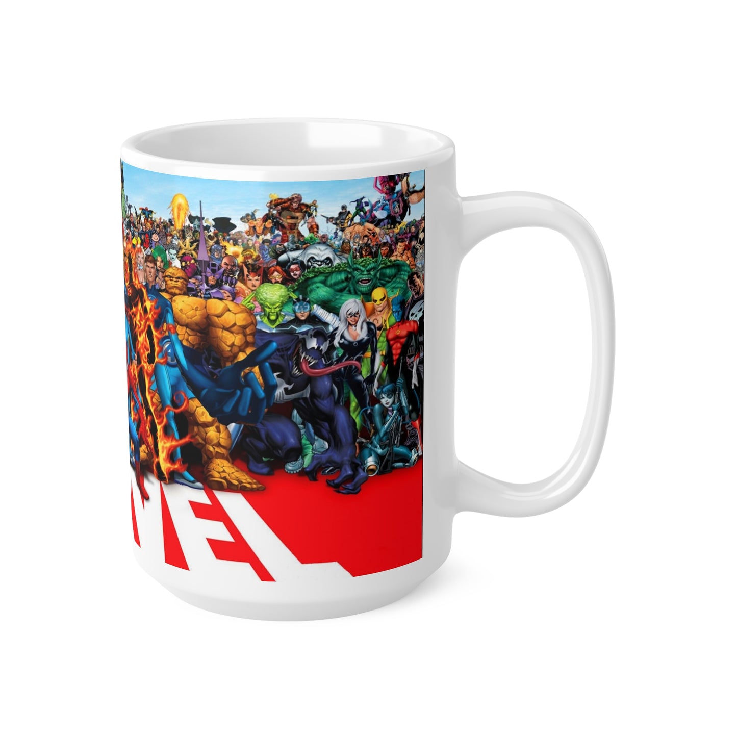 Marvel Superheroes Ceramic Coffee Cups - 11oz & 15oz - Perfect for Fans!