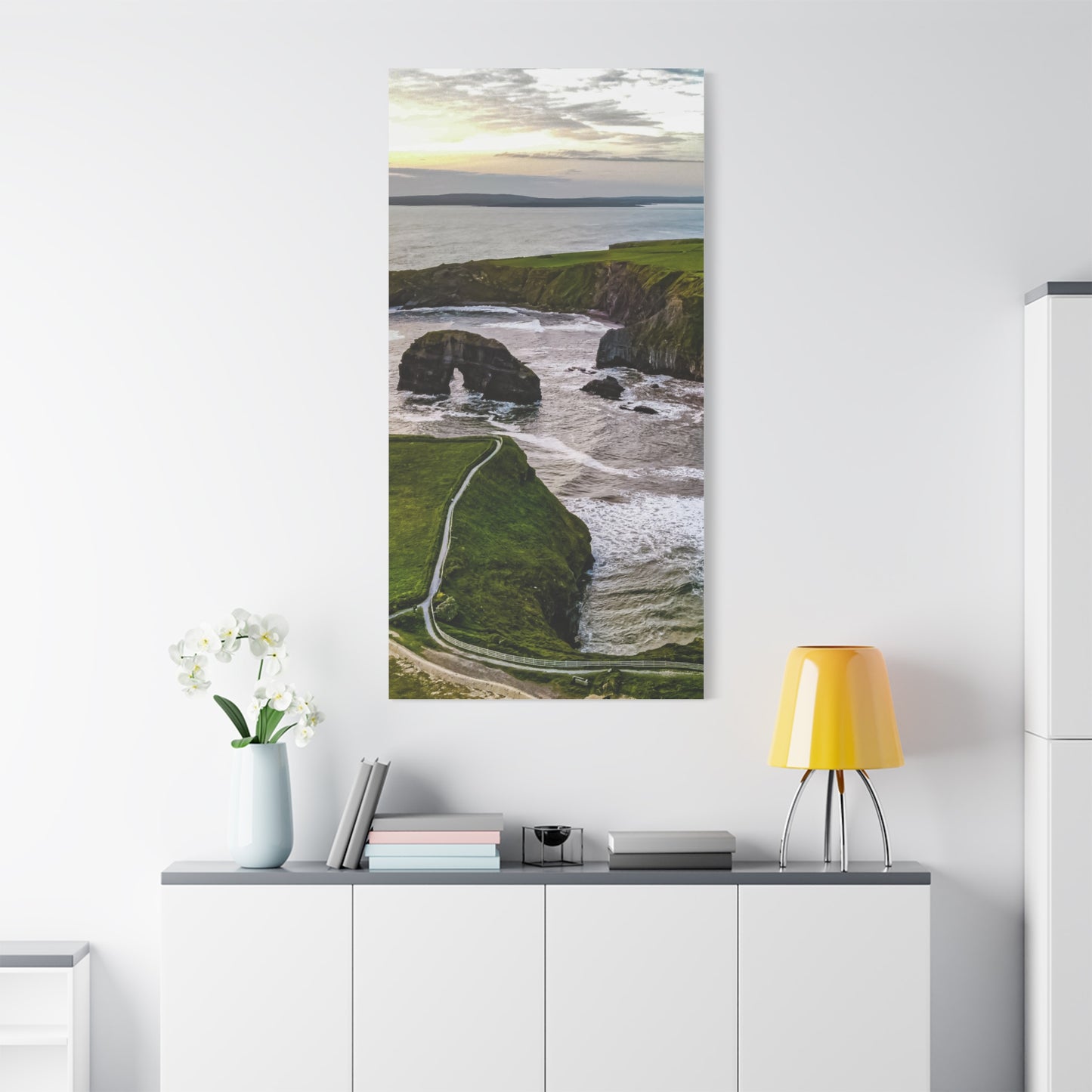 Virgin Rock Ballybunion Matte Canvas, Stretched, 1.25"