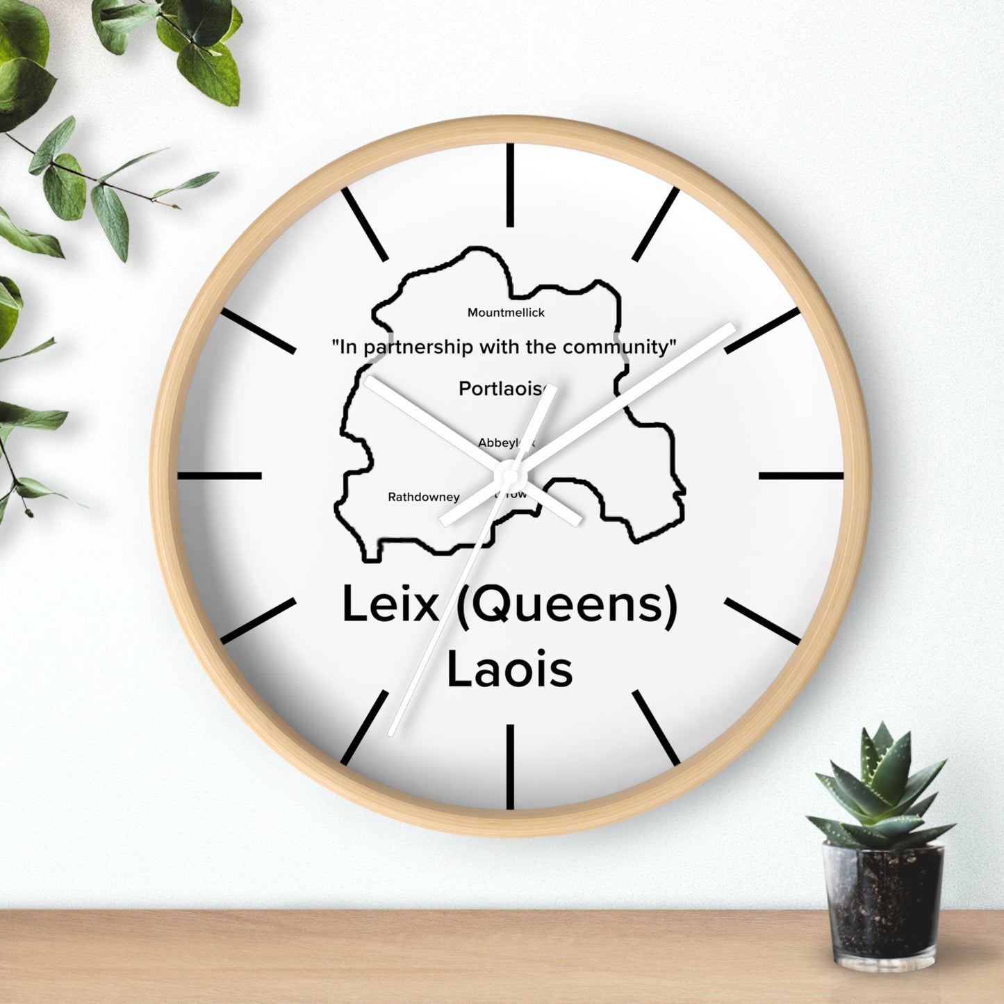 Laois County Wall Clock