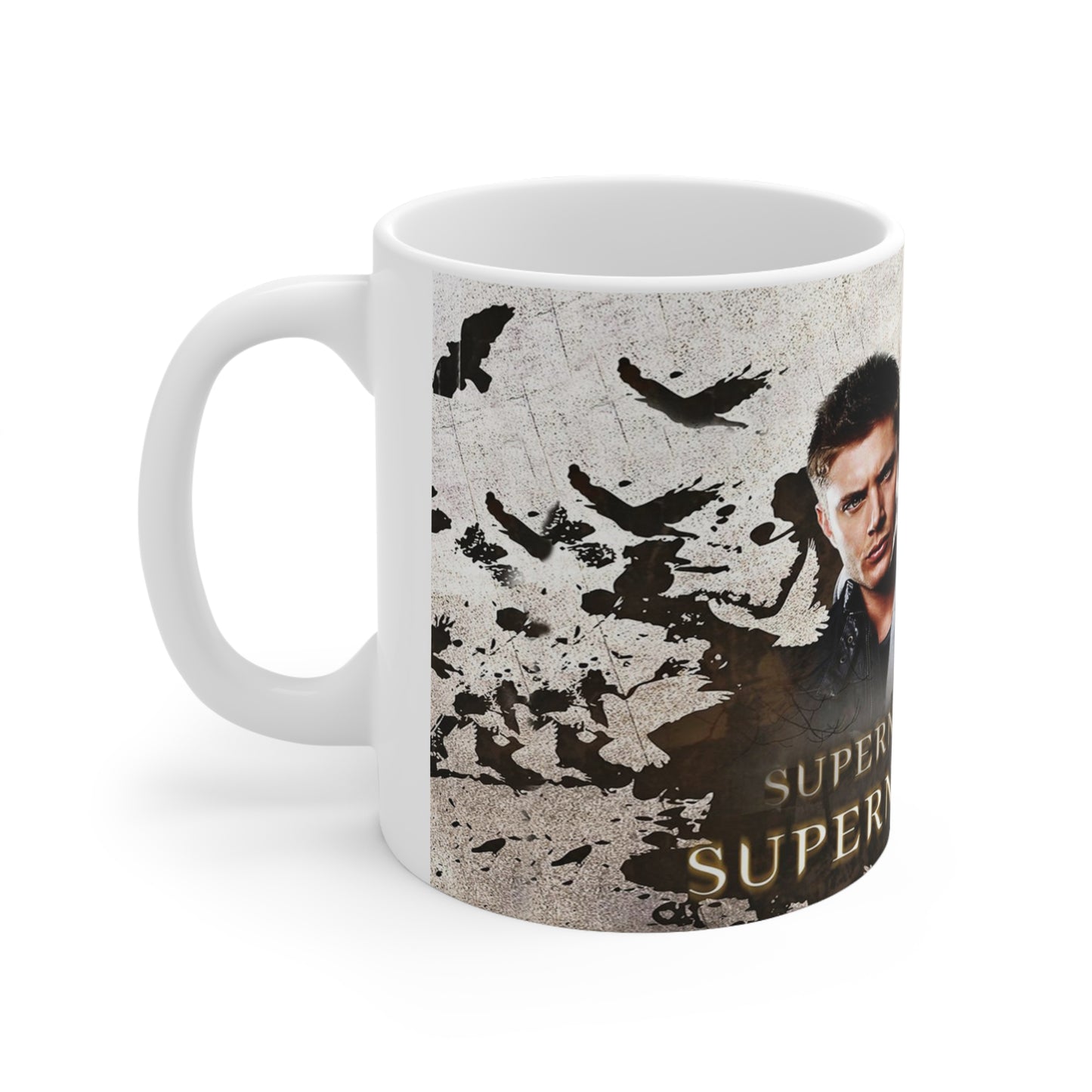 Supernatural Themed Ceramic Coffee Cup - 11oz & 15oz, Perfect Gift for Fans