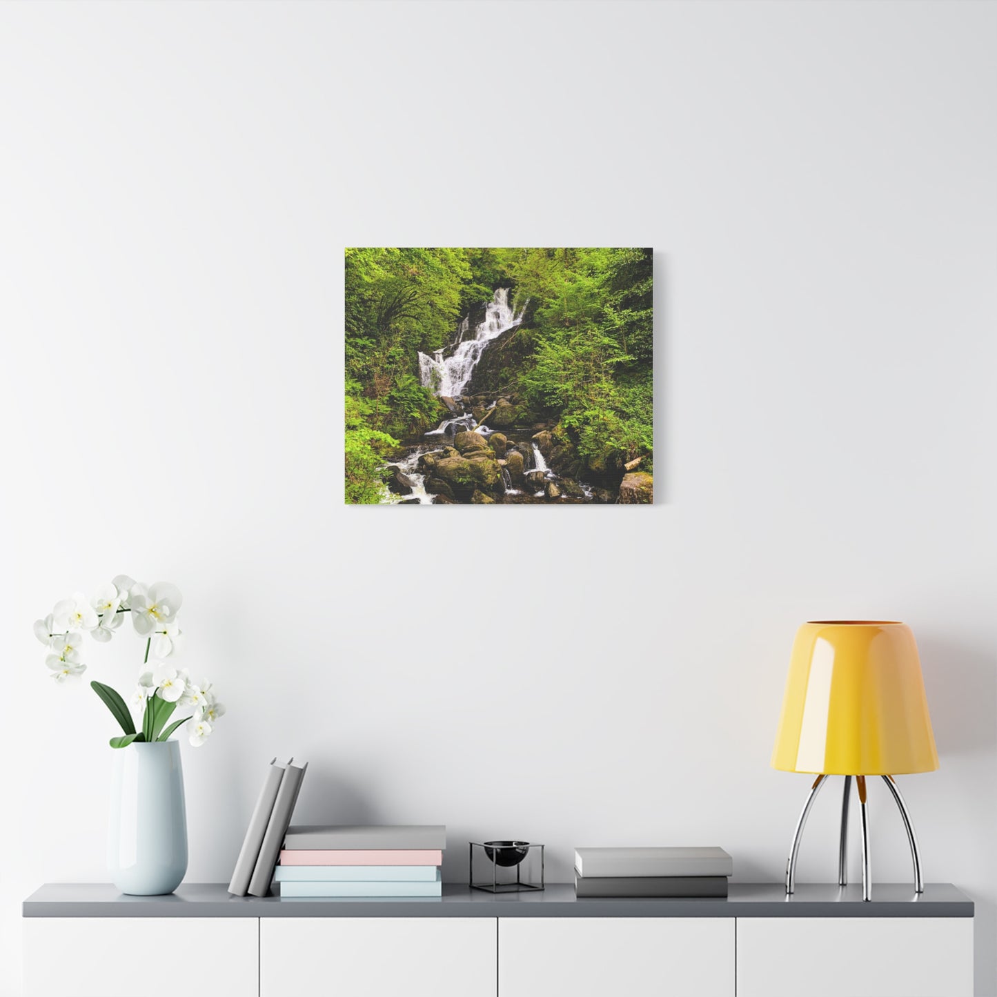 Torc waterfall Matte Canvas, Stretched, 1.25"