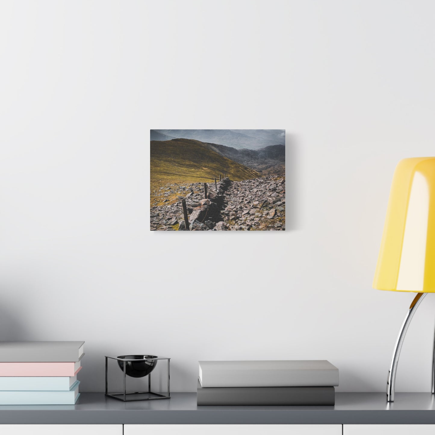 Wall in Mountains Matte Canvas, Stretched, 1.25"