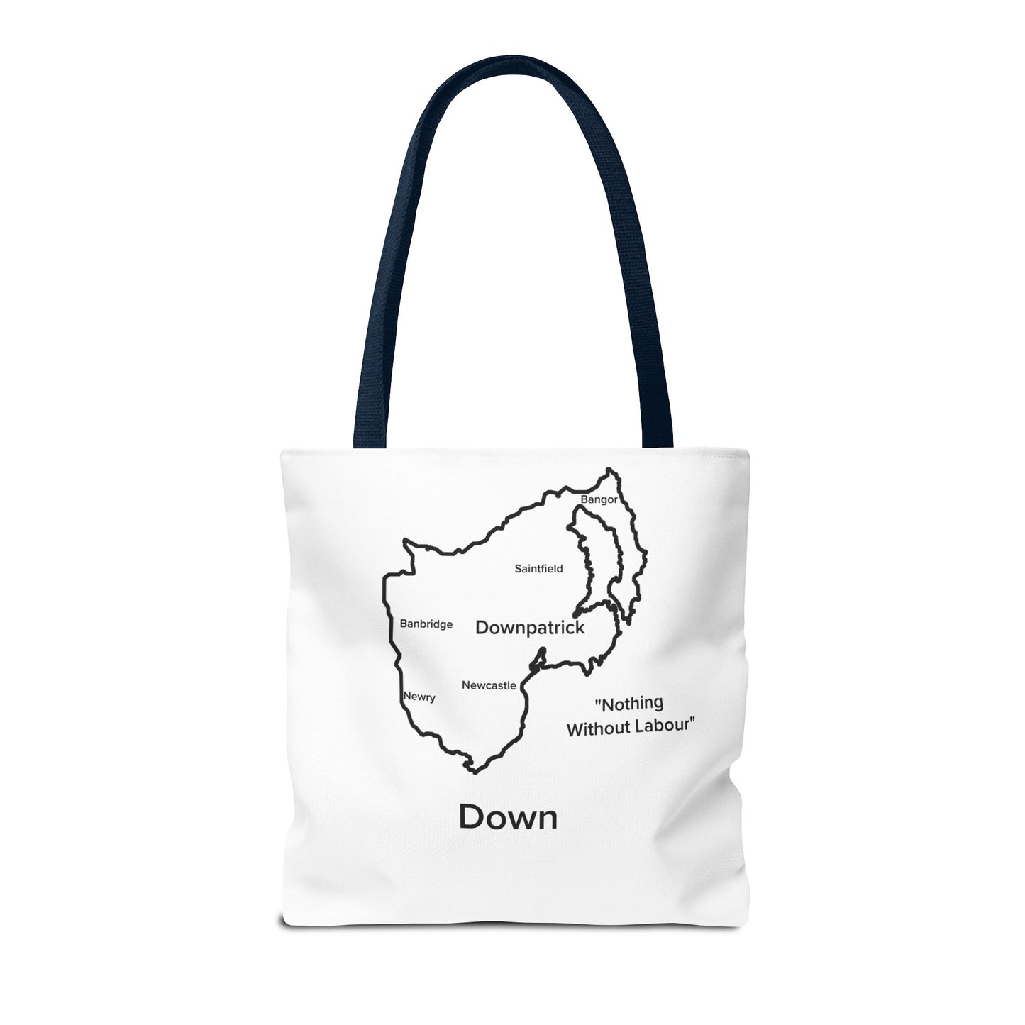 Down Tote Bag White Edition