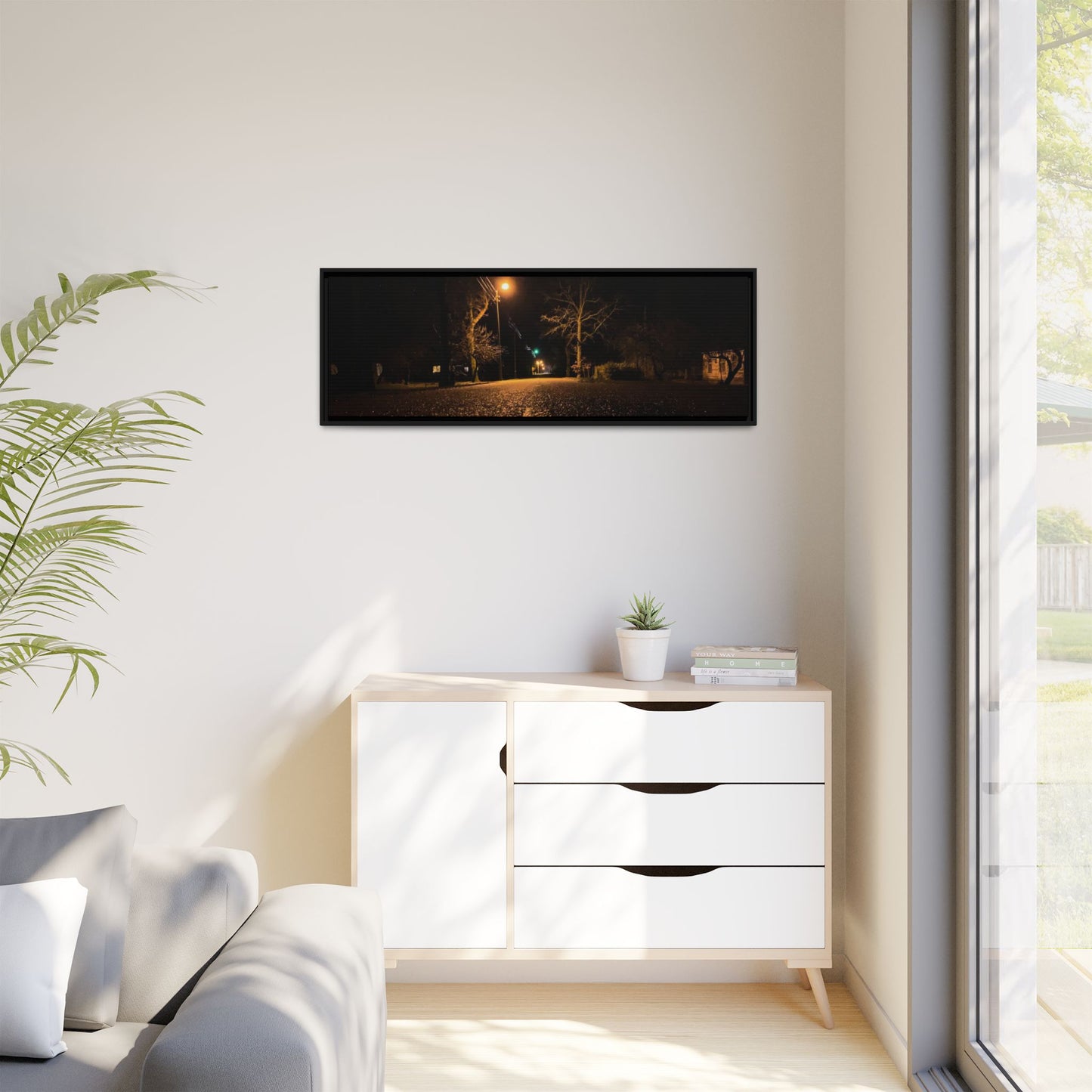 Stungiai Lithuania Matte Canvas, Framed (Multi-color)