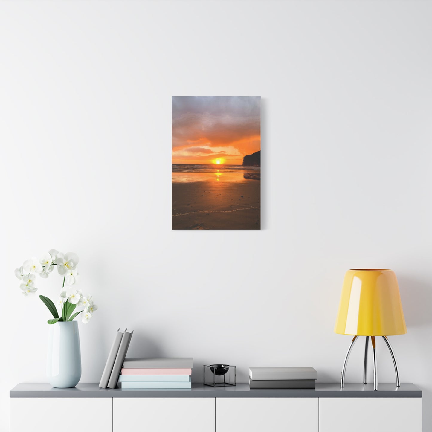 Sunset in Ballybunion Matte Canvas, Stretched, 1.25"