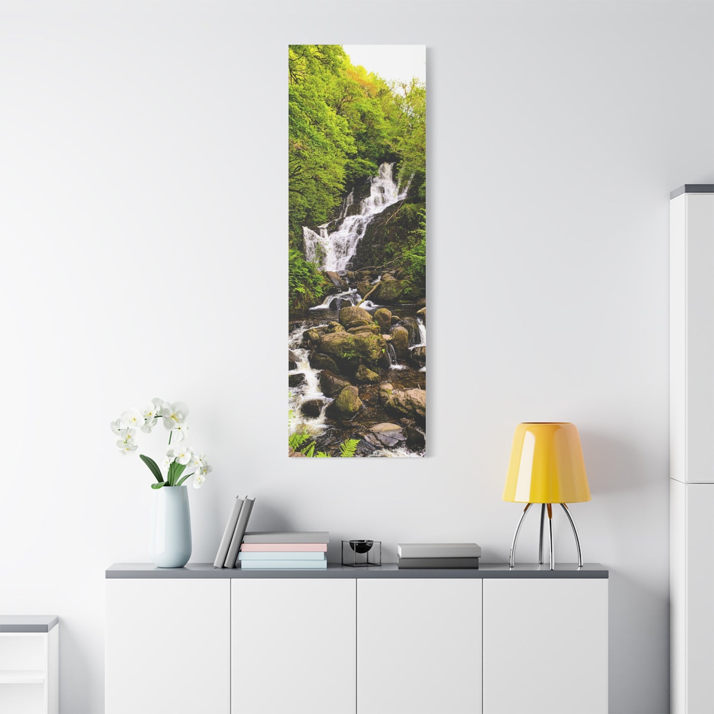 Torc waterfall Matte Canvas, Stretched, 1.25"