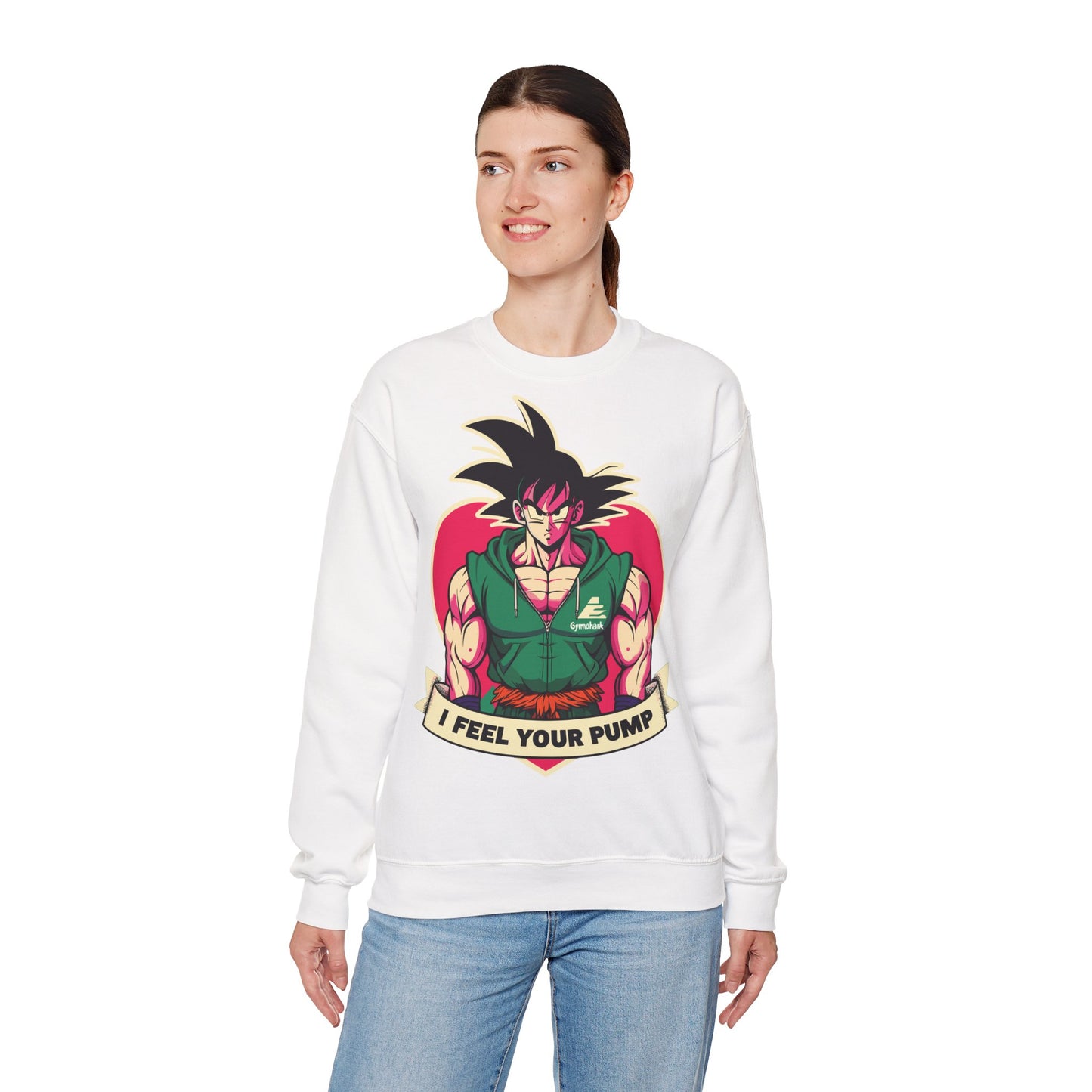 Unisex Heavy Blend™ Crewneck Sweatshirt - "I Feel Your Pump"