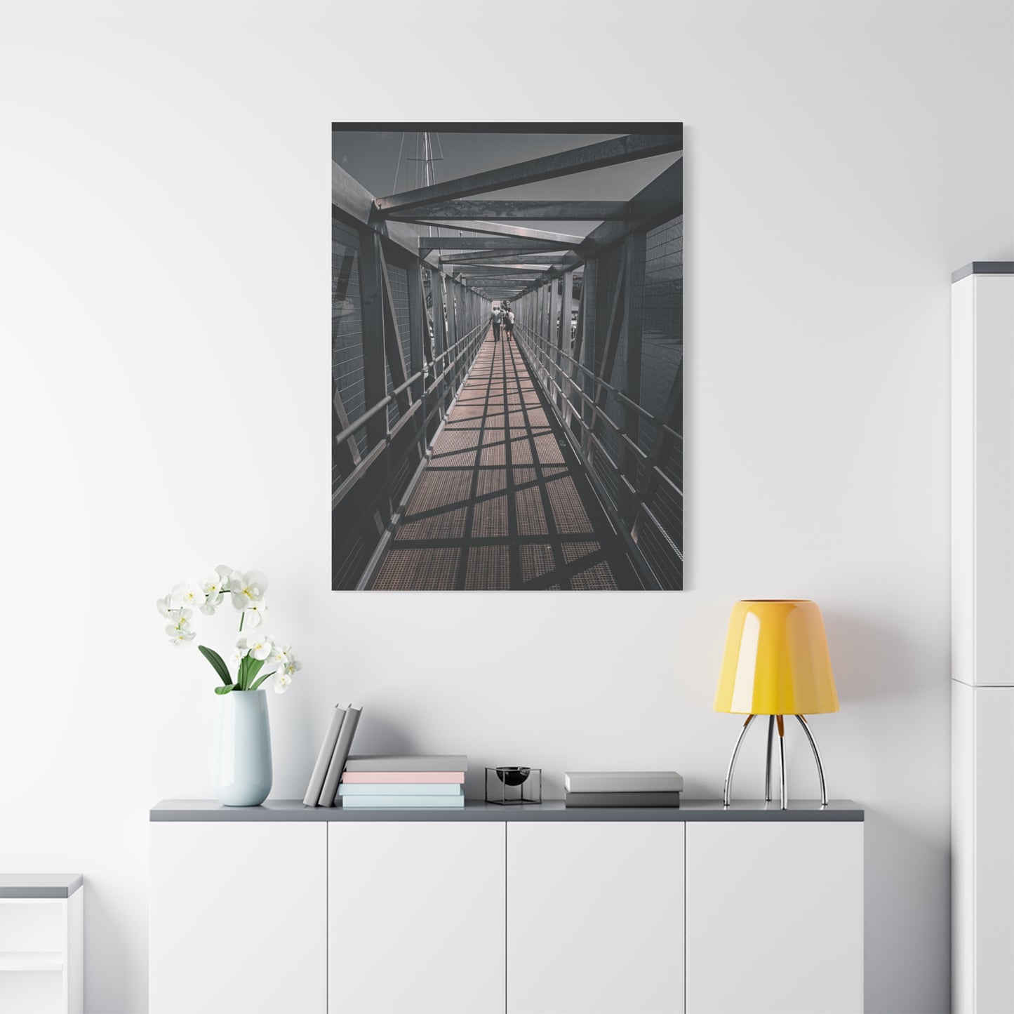 Dingle Pier Matte Canvas, Stretched, 1.25"