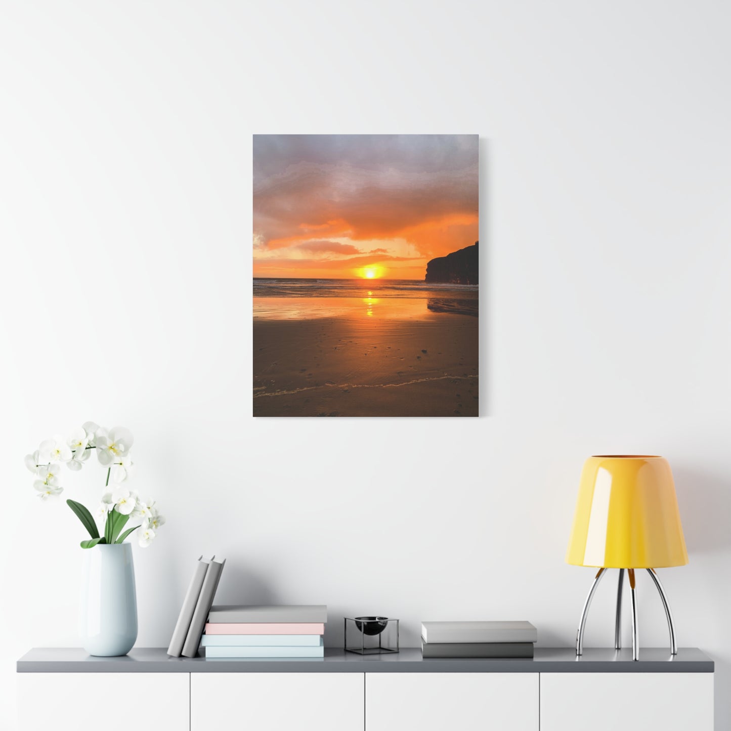 Sunset in Ballybunion Matte Canvas, Stretched, 1.25"