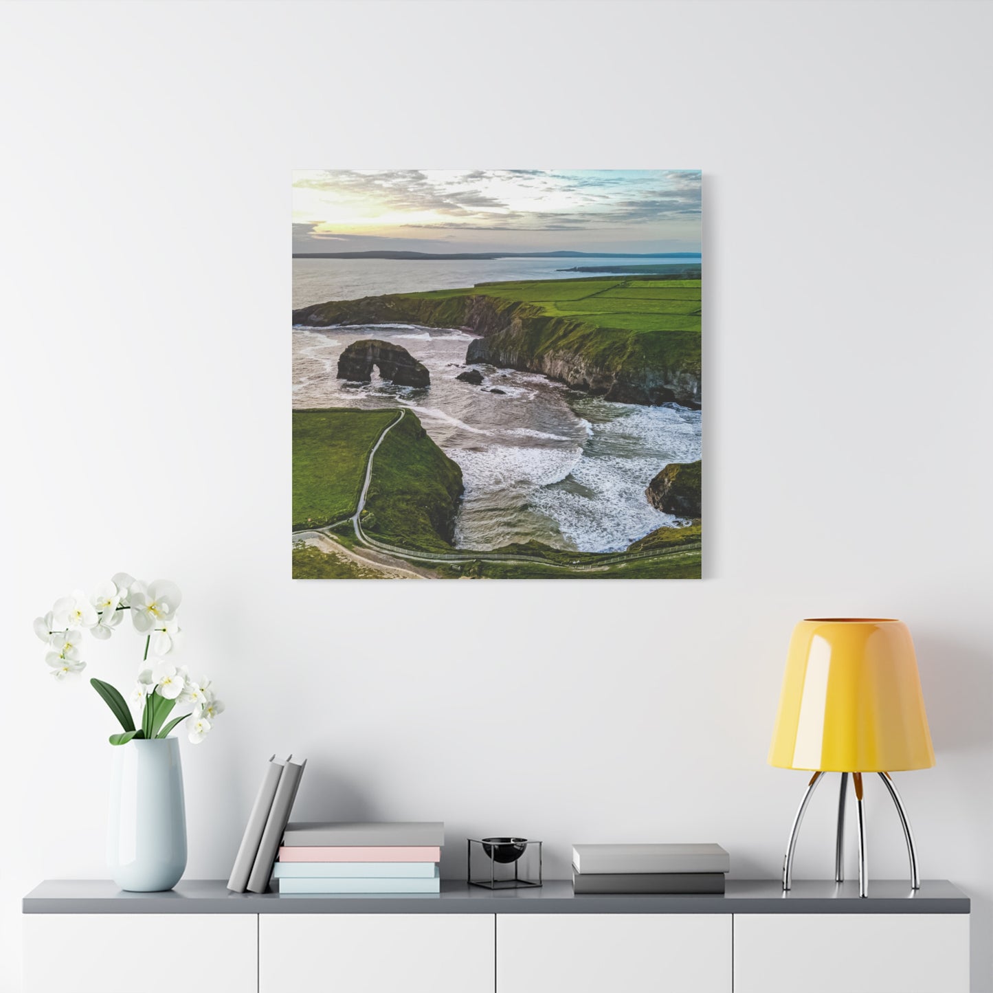 Virgin Rock Ballybunion Matte Canvas, Stretched, 1.25"