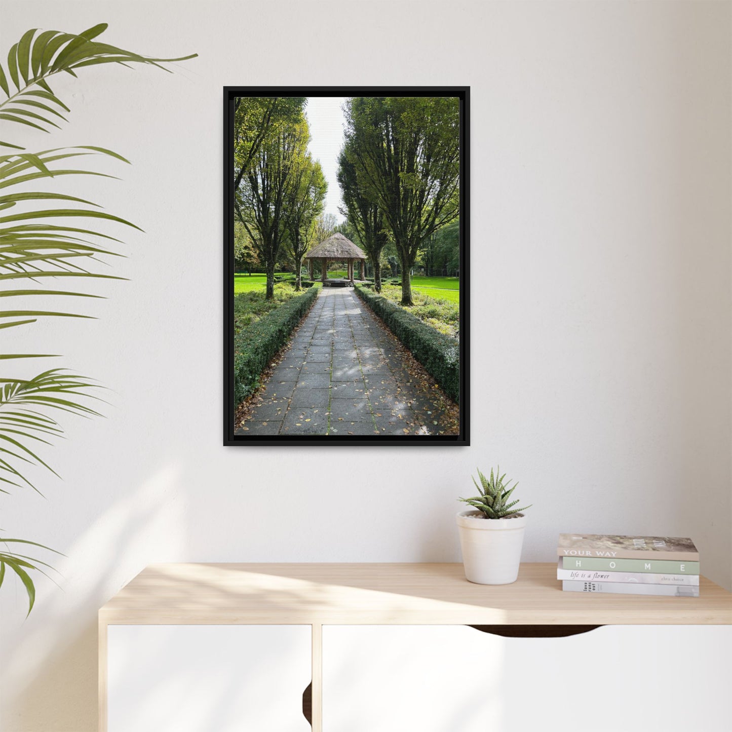Adare Matte Canvas, Framed (Multi-color)