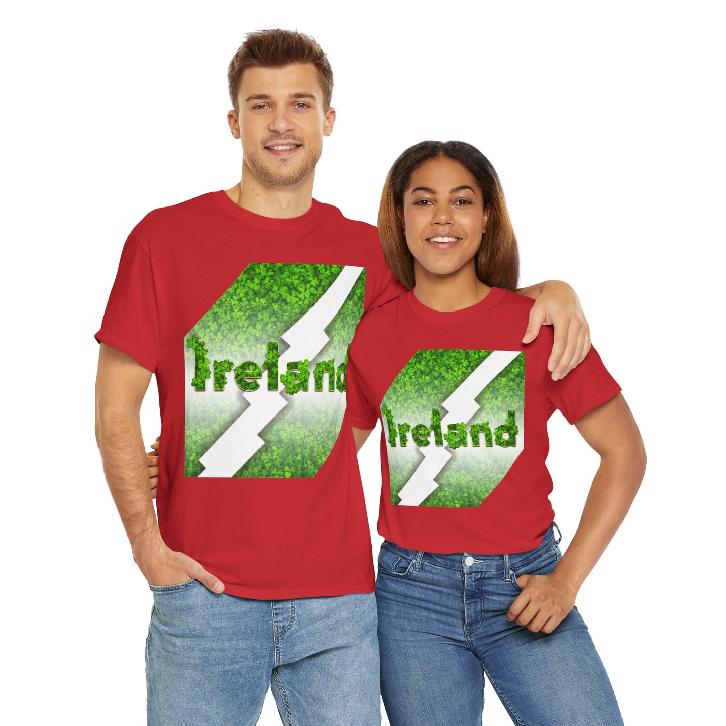 Eire Green Unisex Heavy Cotton Tee