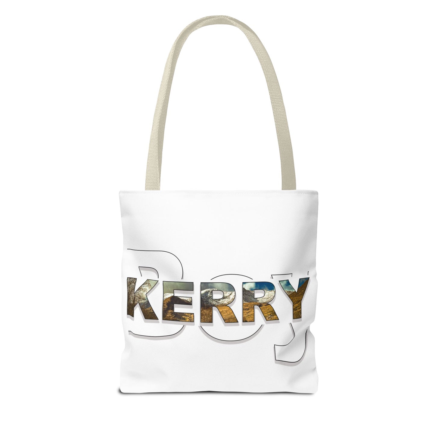 Kerry Boy White Tote Bag (AOP)