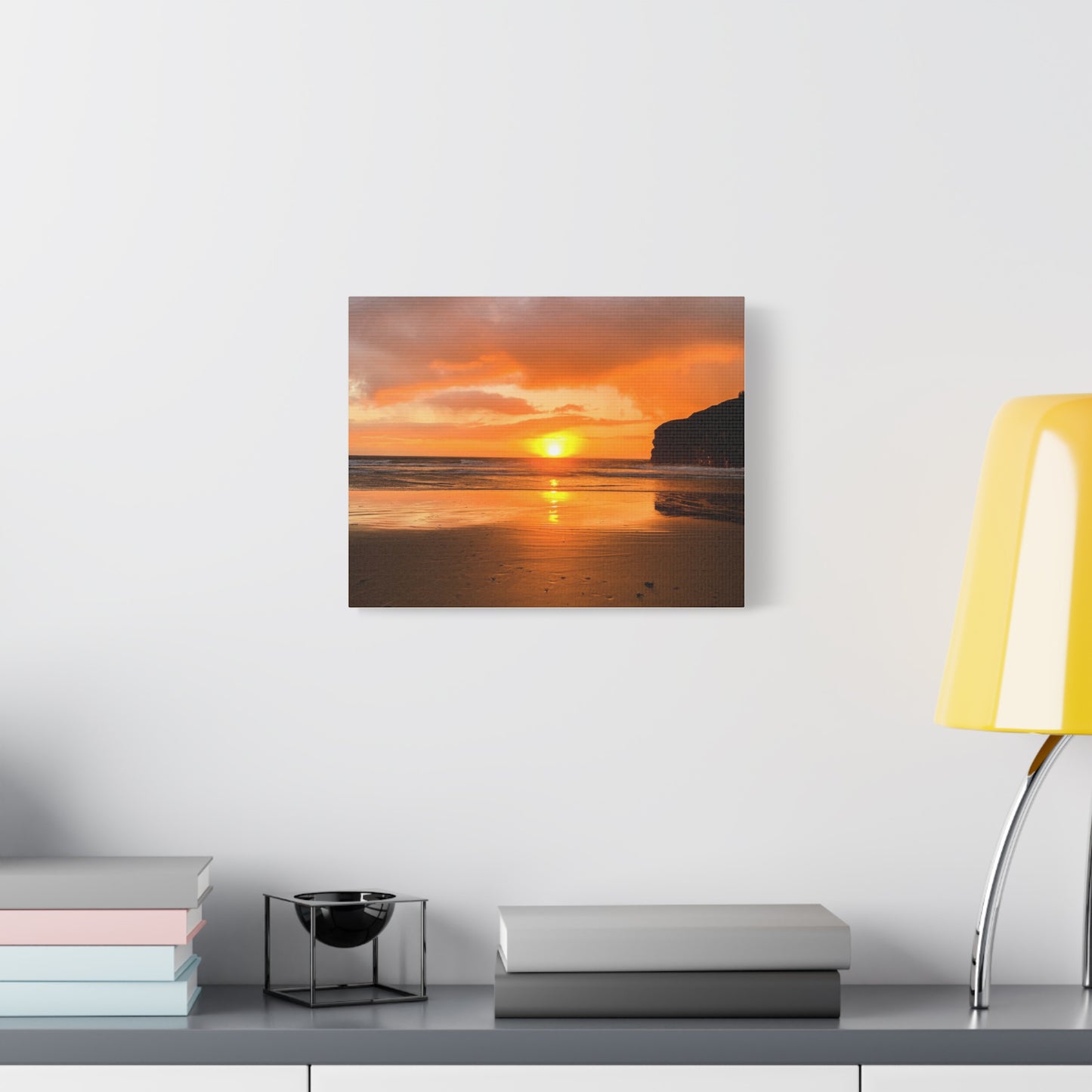Sunset in Ballybunion Matte Canvas, Stretched, 1.25"