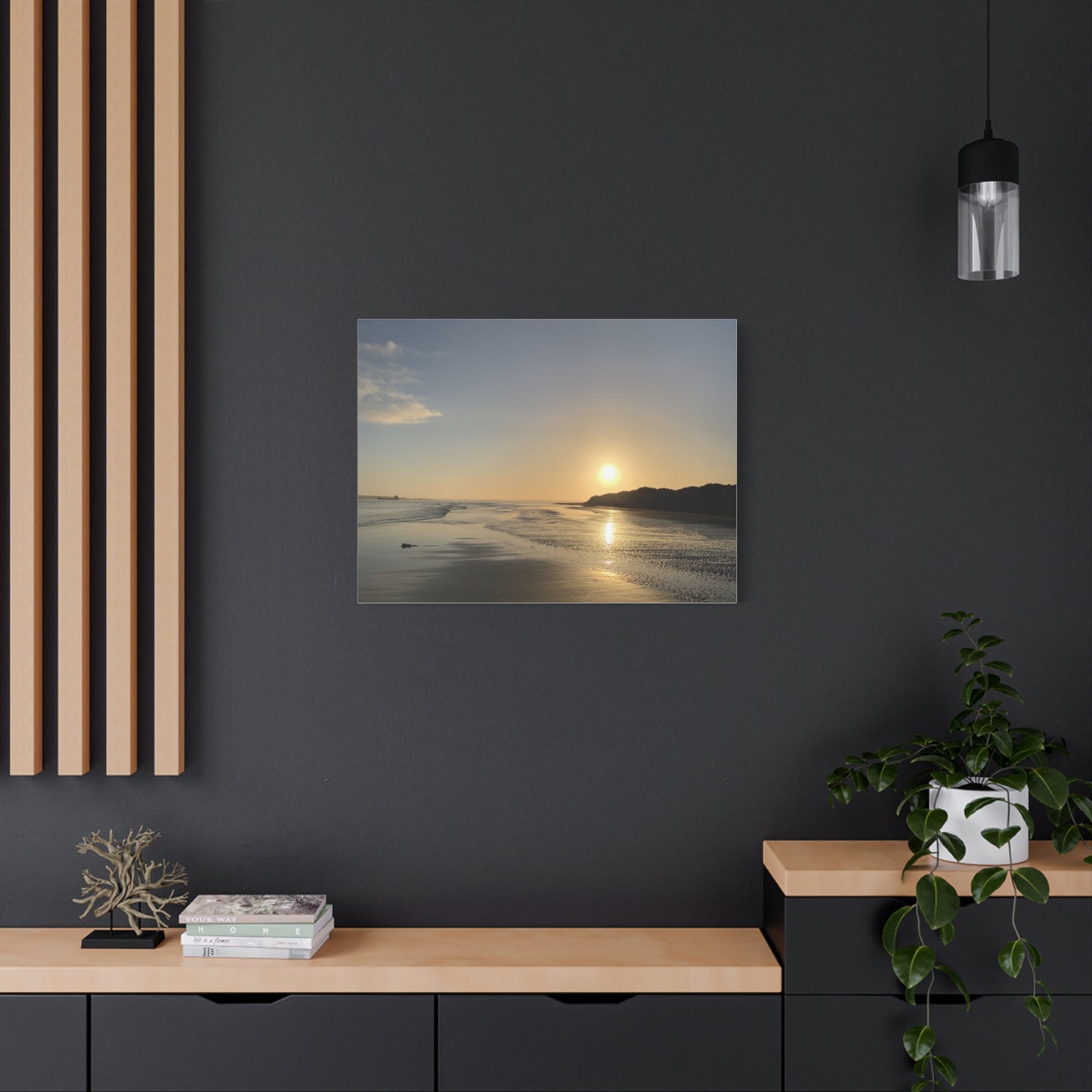 Sunset Matte Canvas, Stretched, 1.25"