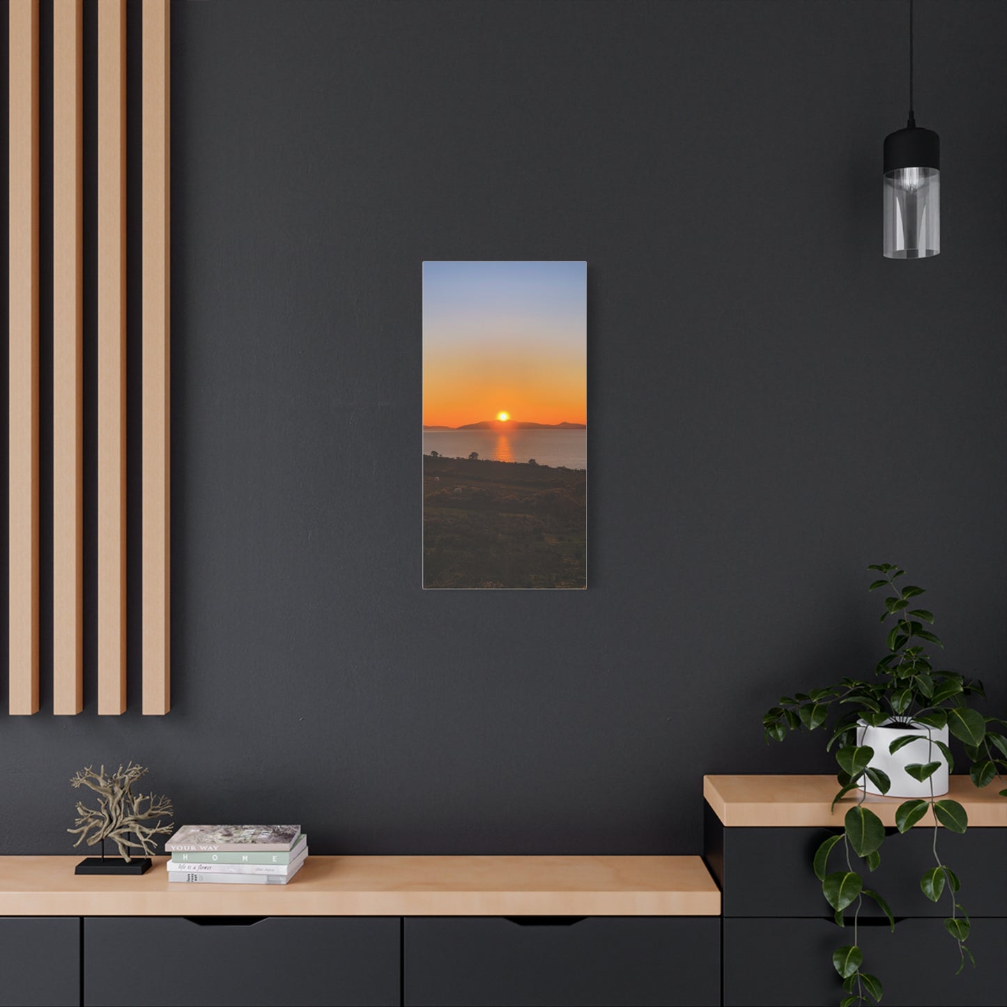 Sunset Ring of Kerry Matte Canvas, Stretched, 1.25"