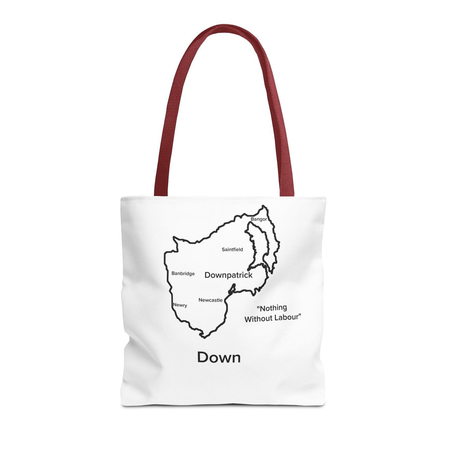 Down Tote Bag White Edition