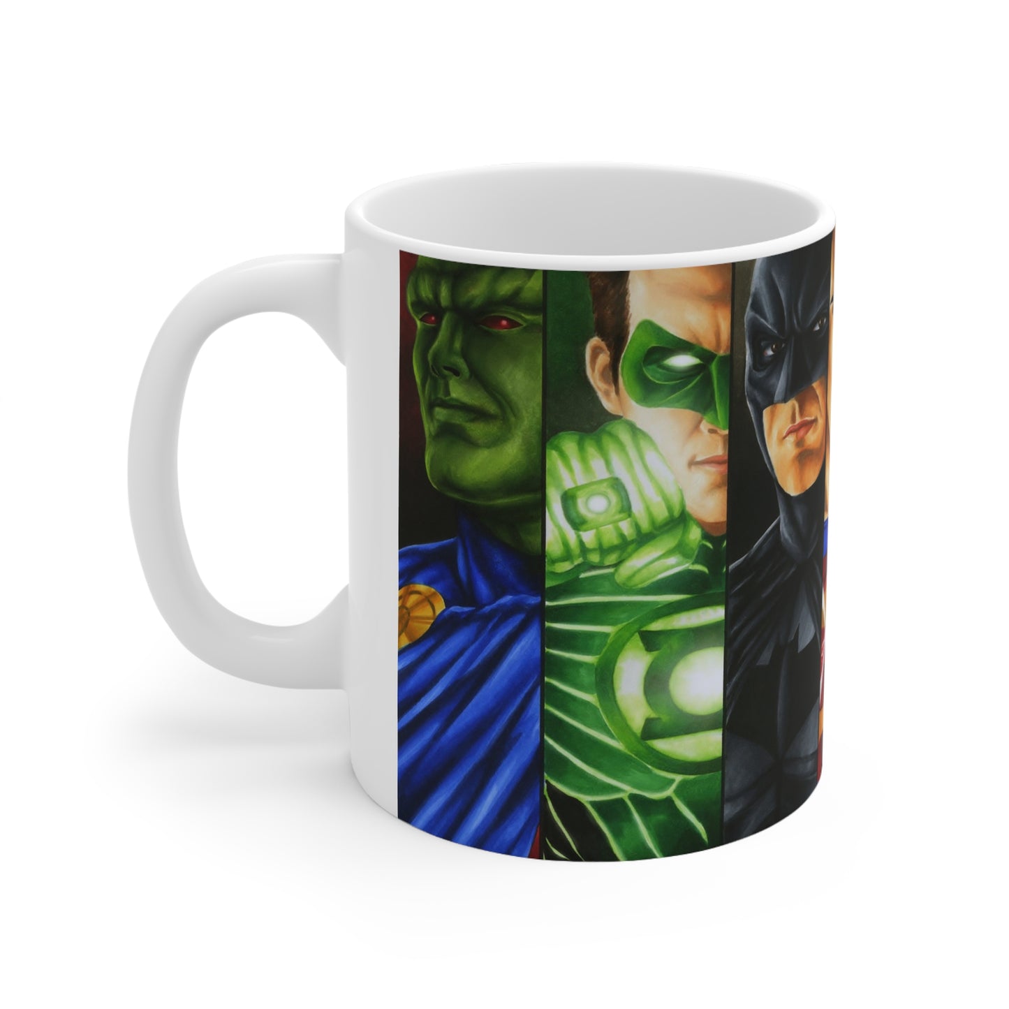 Superhero Ceramic Coffee Cups - 11oz & 15oz - Perfect for Comic Fans