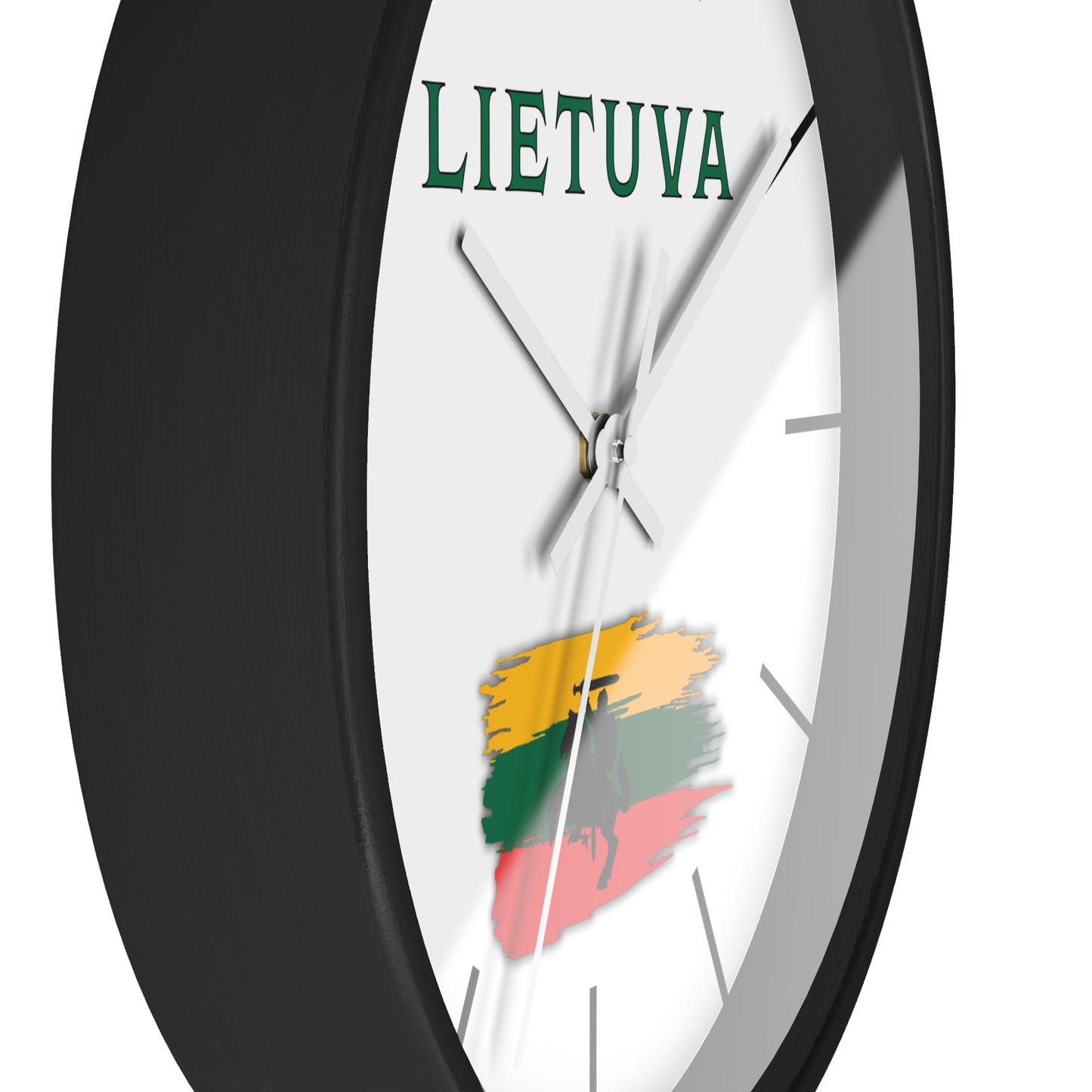 Lietuva Wall Clock - Stylish Home Decor for Lithuania Pride