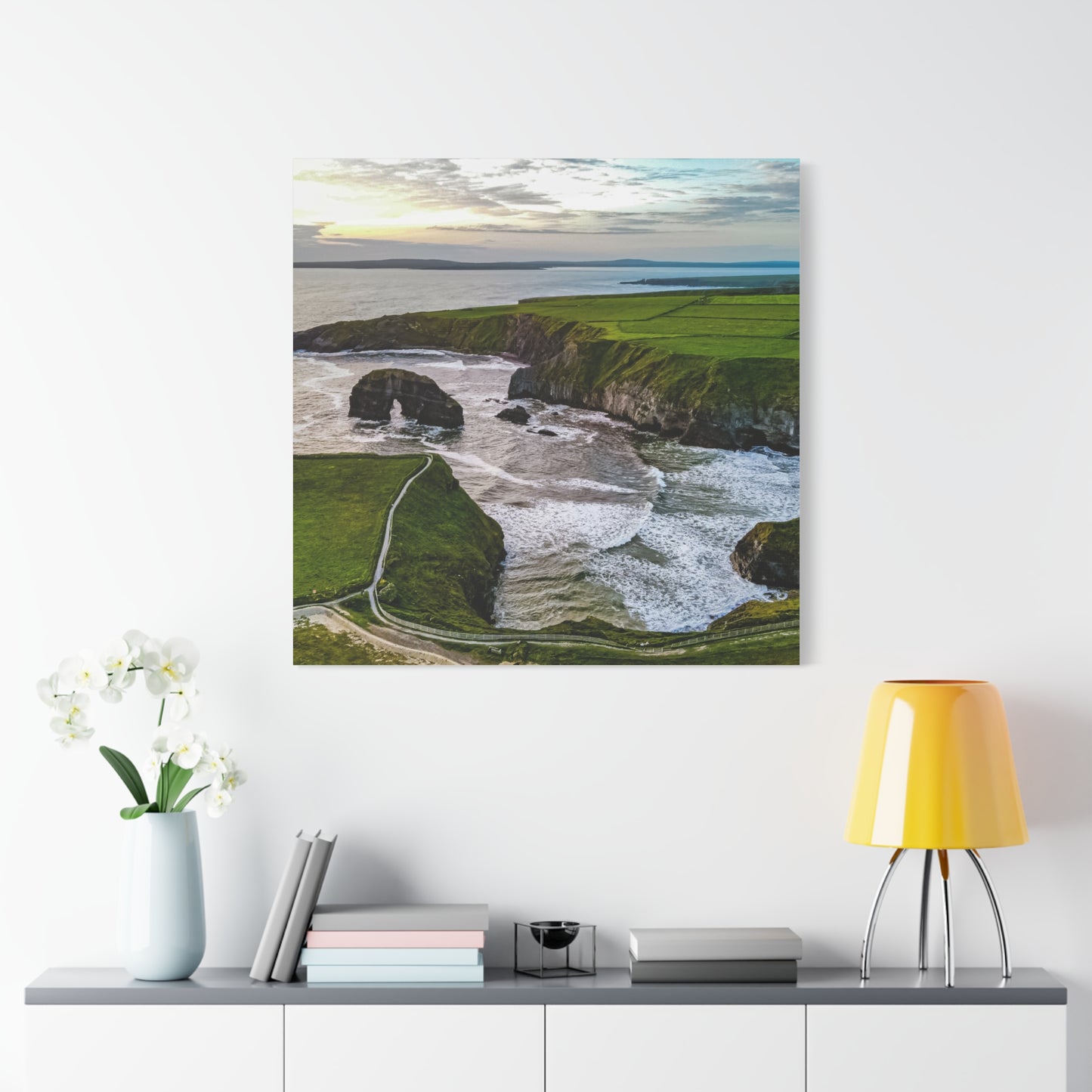 Virgin Rock Ballybunion Matte Canvas, Stretched, 1.25"