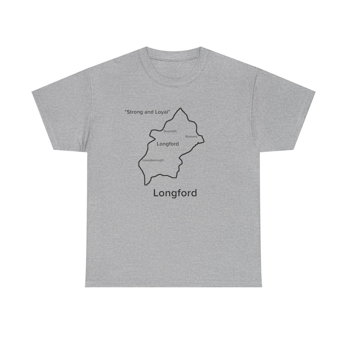Longford Unisex Heavy Cotton Tee White Edition