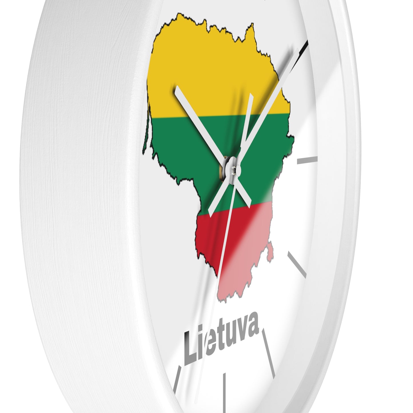 Lithuania Map Wall Clock - Vibrant Decor for Home or Office