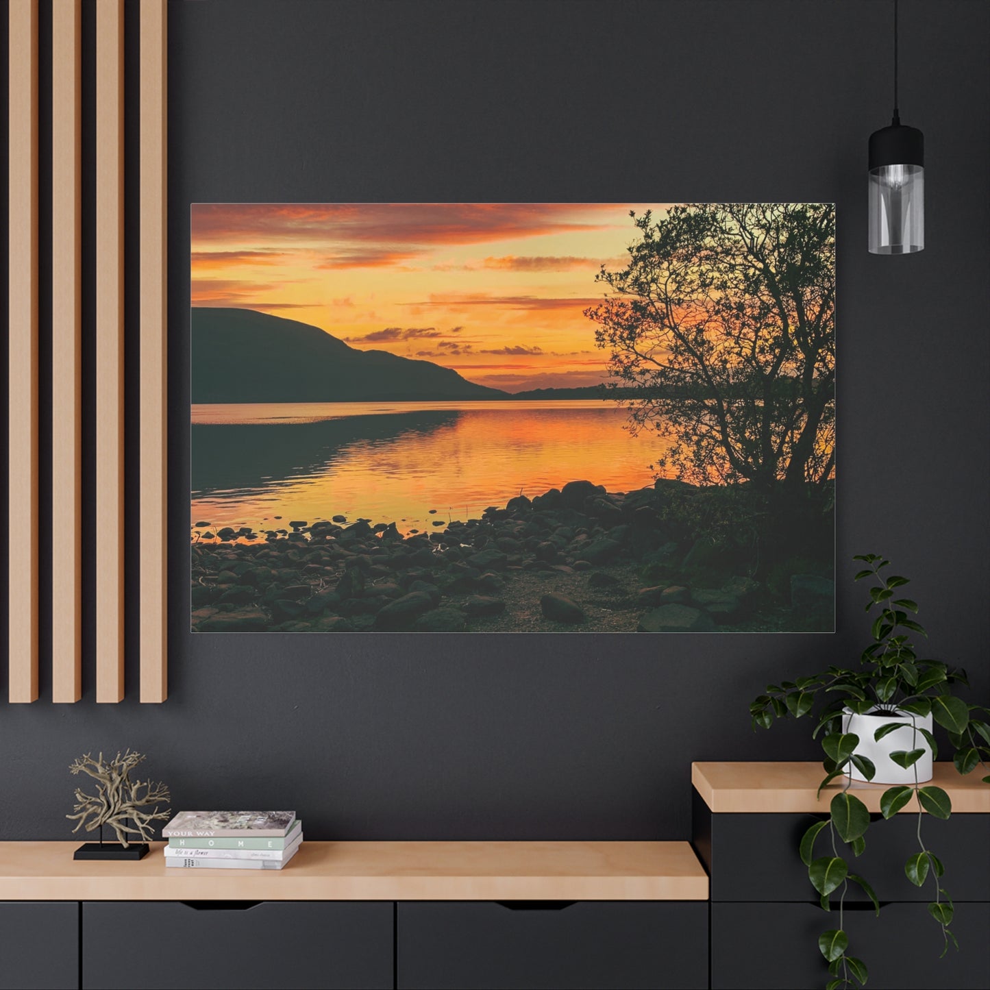 SunSet in Kerry Matte Canvas, Stretched, 1.25"