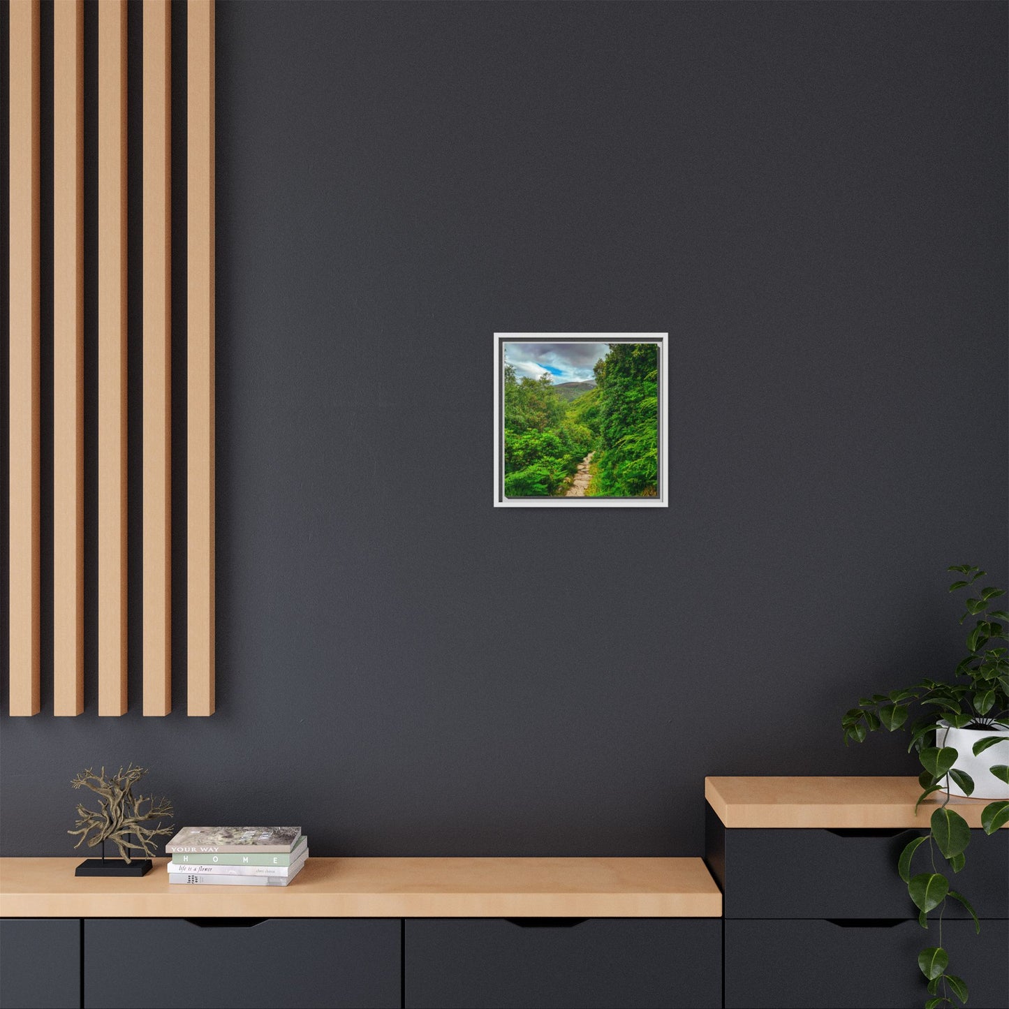 Torc Trail Matte Canvas, Framed (Multi-color)
