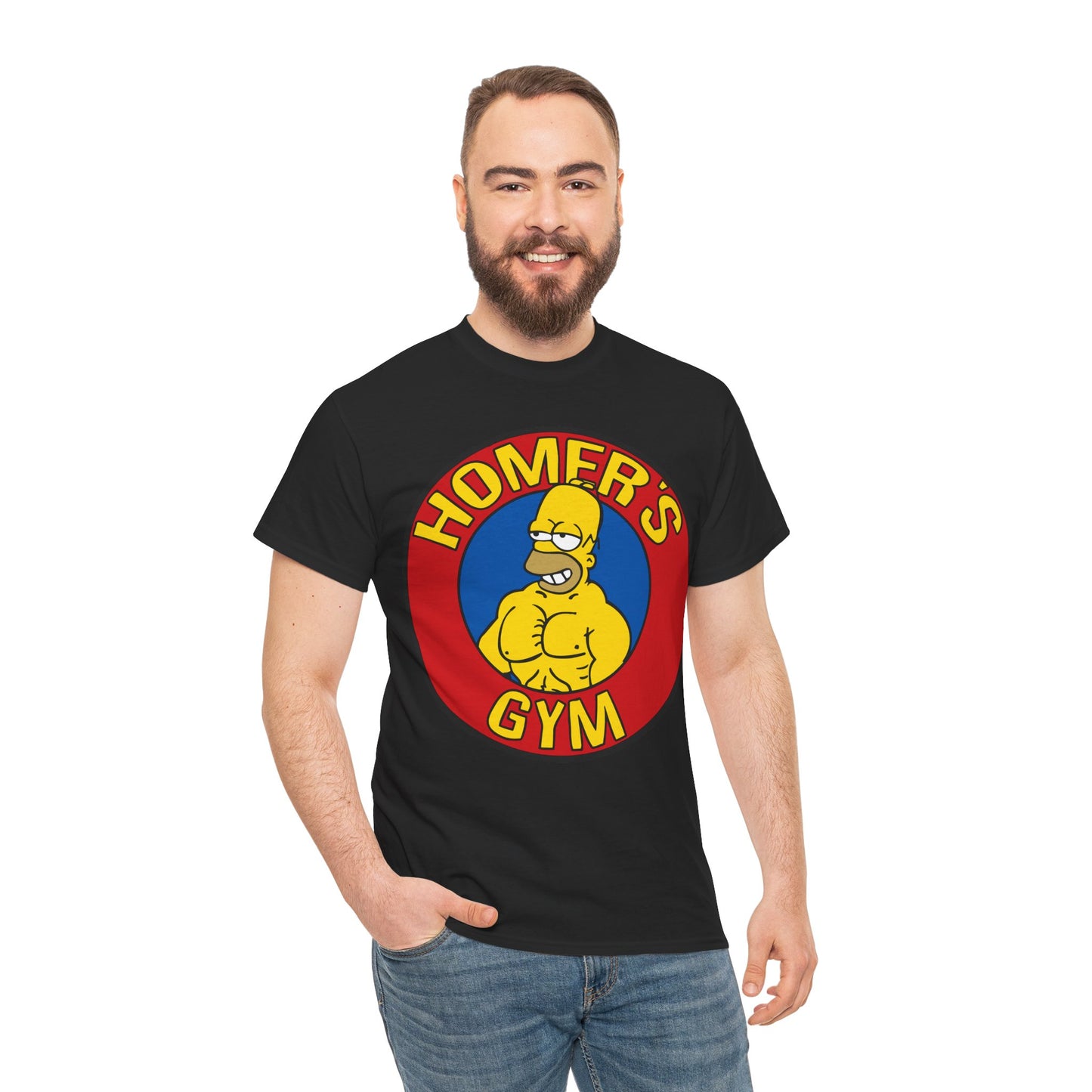 Homer Gym Unisex Heavy Cotton Tee